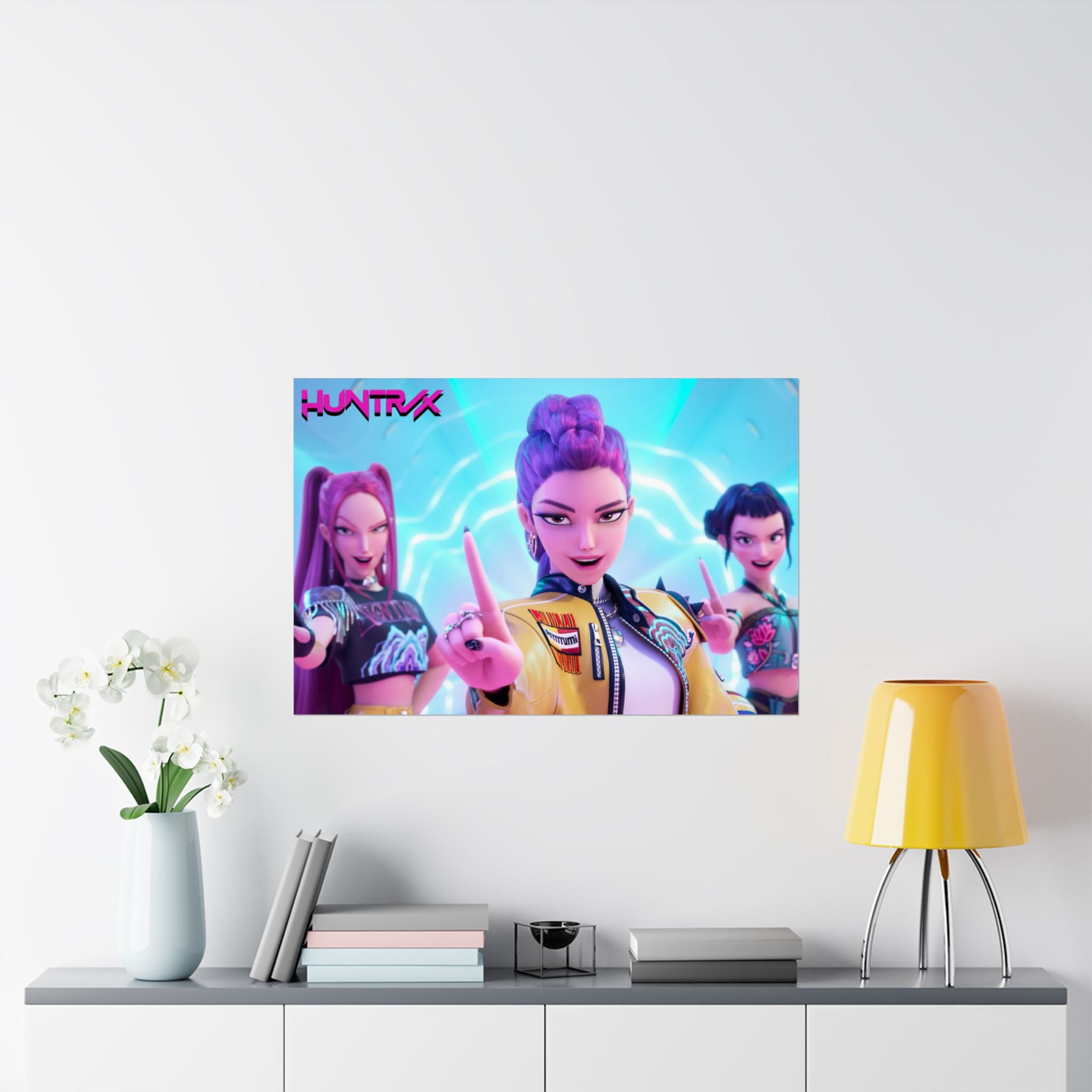 HUNTRX Matte Poster - KPOP DEMON HUNTERS Wall Art