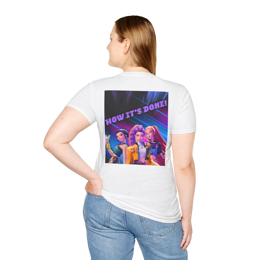 HUNTRIX 'HOW IT'S DONE' Graphic T-Shirt - KPOP DEMON HUNTERS T-SHIRT