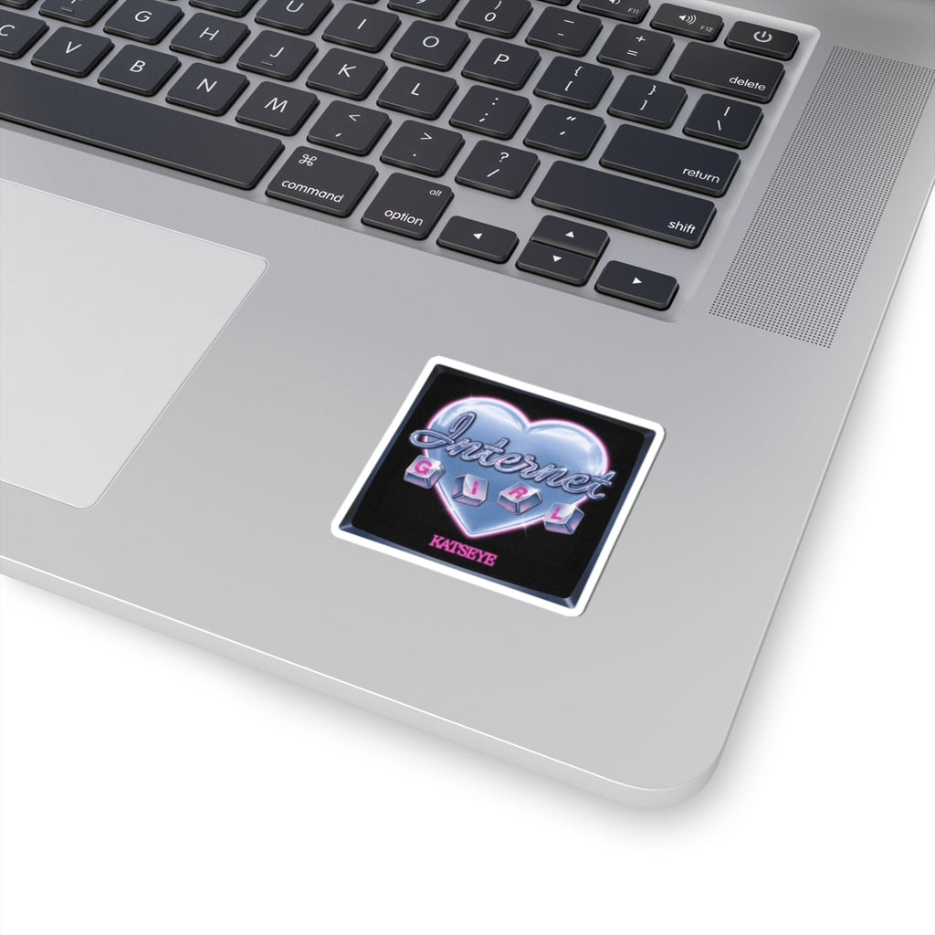 KATSEYE 'Internet Girl' Kiss-Cut Sticker - KATSEYE Internet girl k-pop sticker