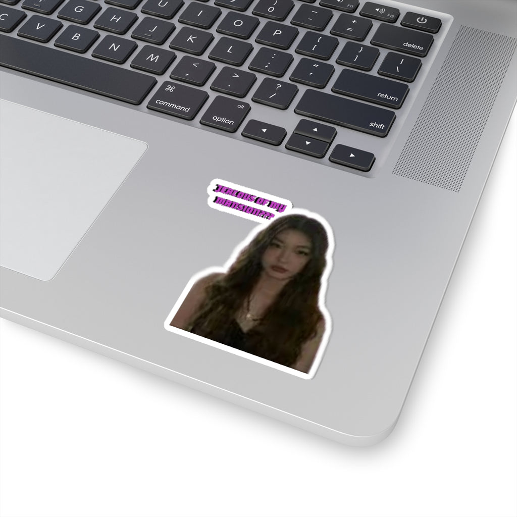 KATSEYE 'Yoonchae' Kiss-Cut Sticker - 'Jealous of My Mansion???' KATSEYE GNARLY Aesthetic Laptop Decal