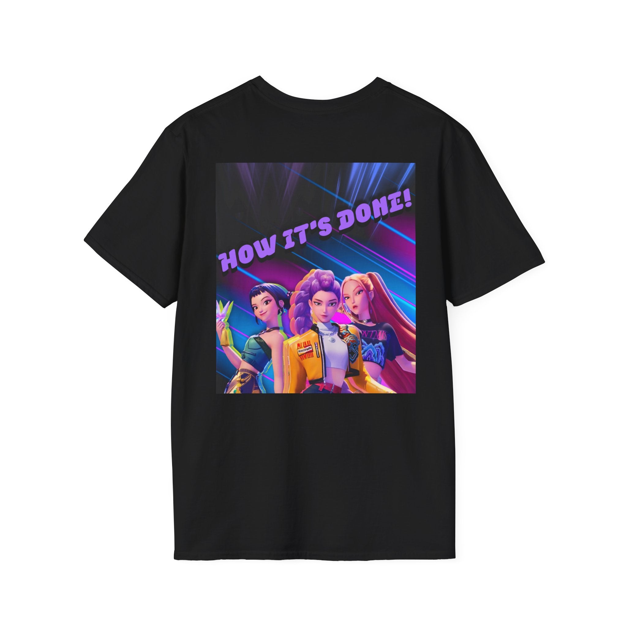 HUNTRIX 'HOW IT'S DONE' Graphic T-Shirt - KPOP DEMON HUNTERS T-SHIRT