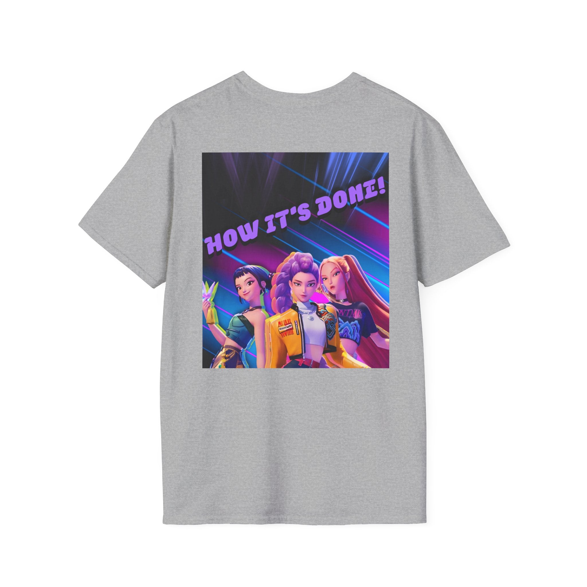 HUNTRIX 'HOW IT'S DONE' Graphic T-Shirt - KPOP DEMON HUNTERS T-SHIRT