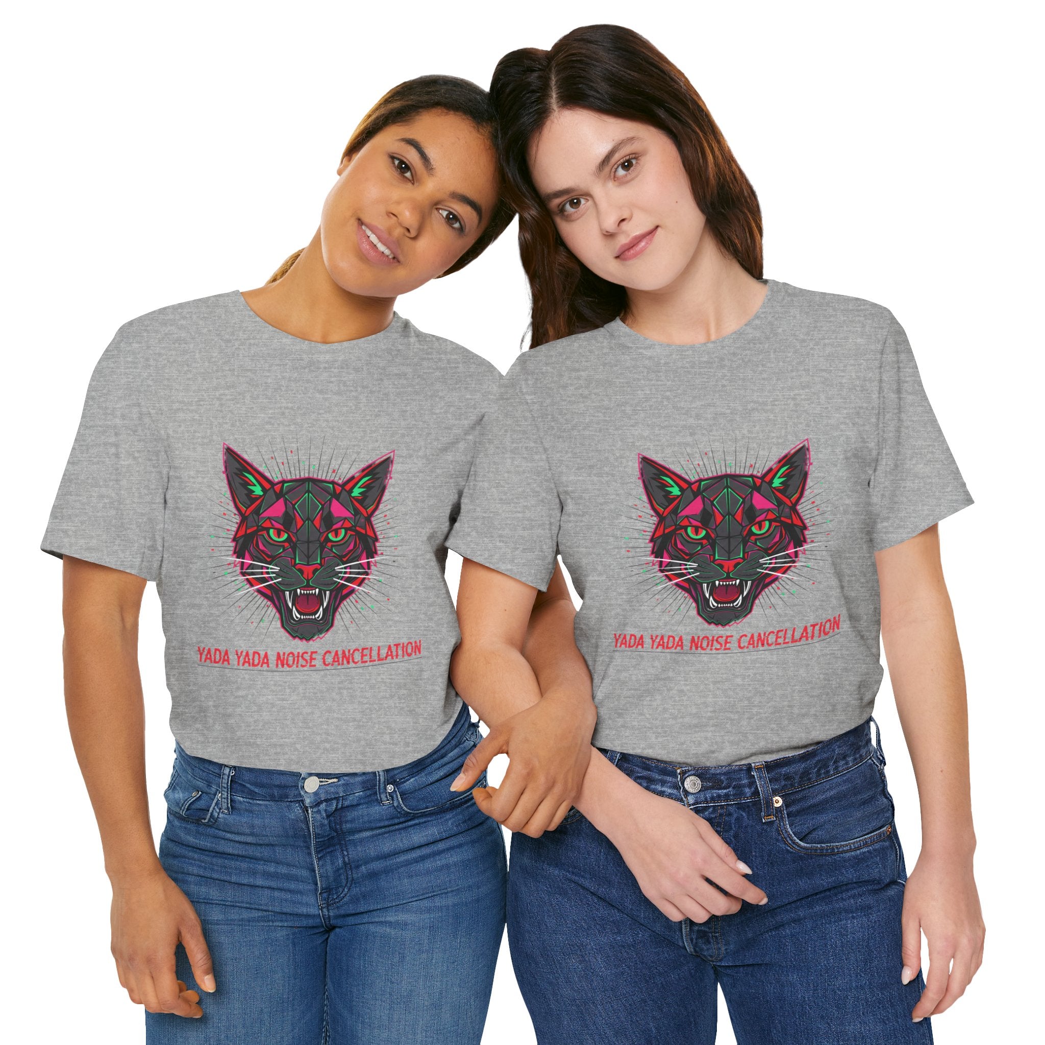 STRAY KIDS Yada Yada noise cancellation Tee | chromatic aberration psychedelic print
