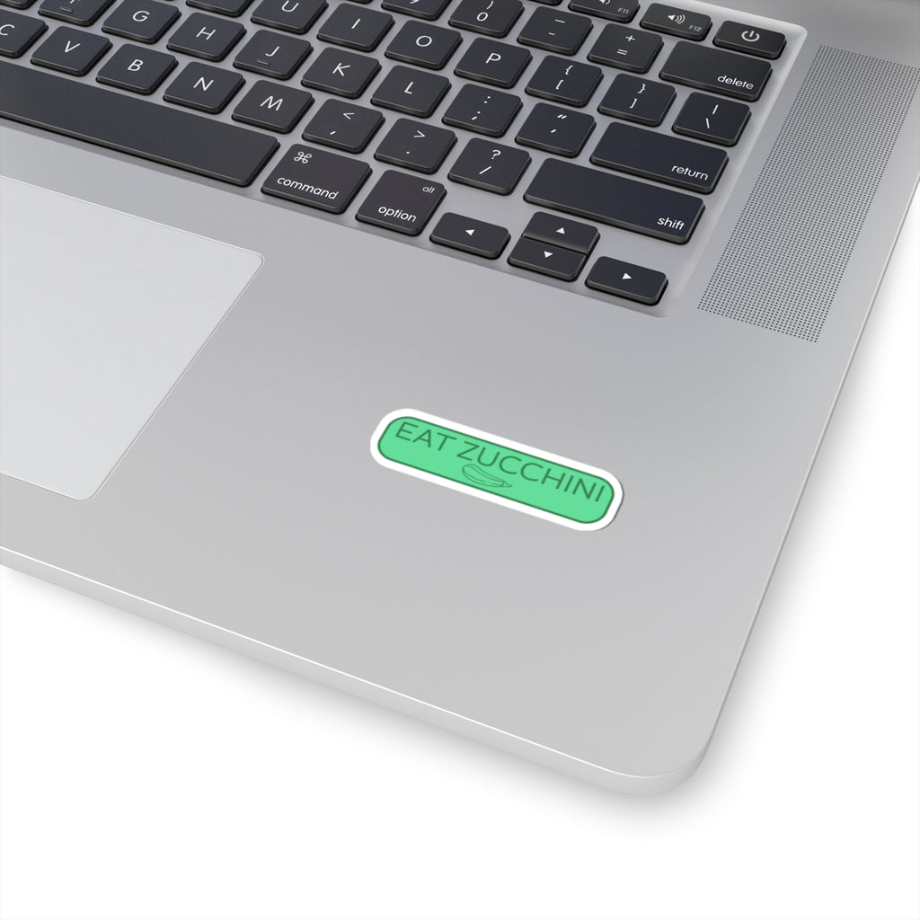 KATSEYE 'Eat Zucchini' Sticker -  KATSEYE Internet Girl Laptop Decal