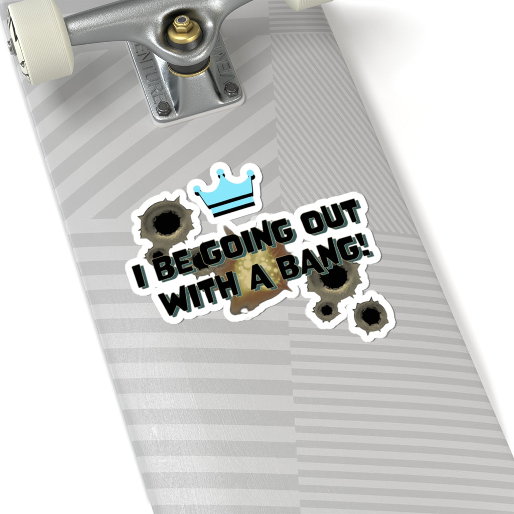IVE "I Be Going Out With A Bang" Bullet Hole Decal