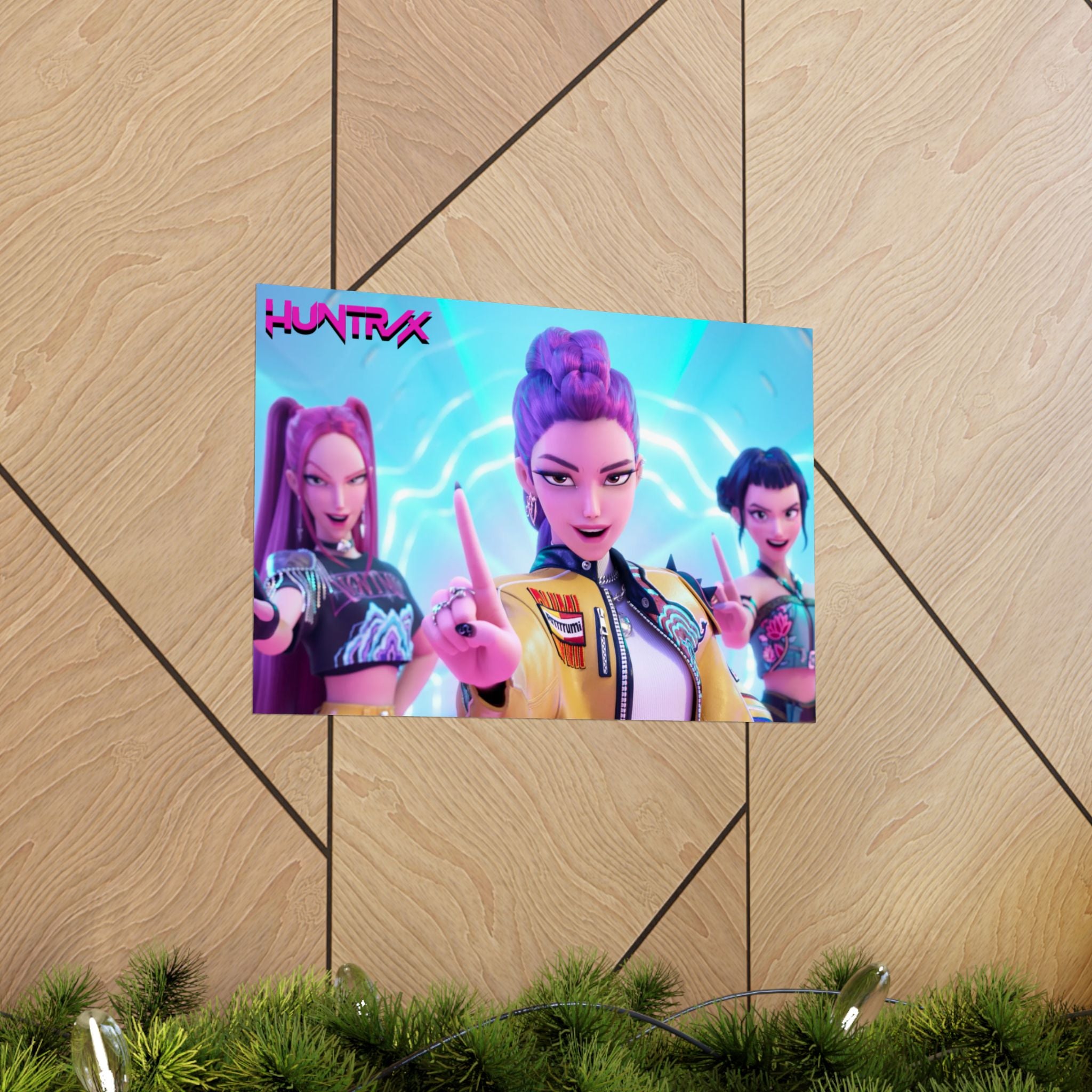 HUNTRX Matte Poster - KPOP DEMON HUNTERS Wall Art