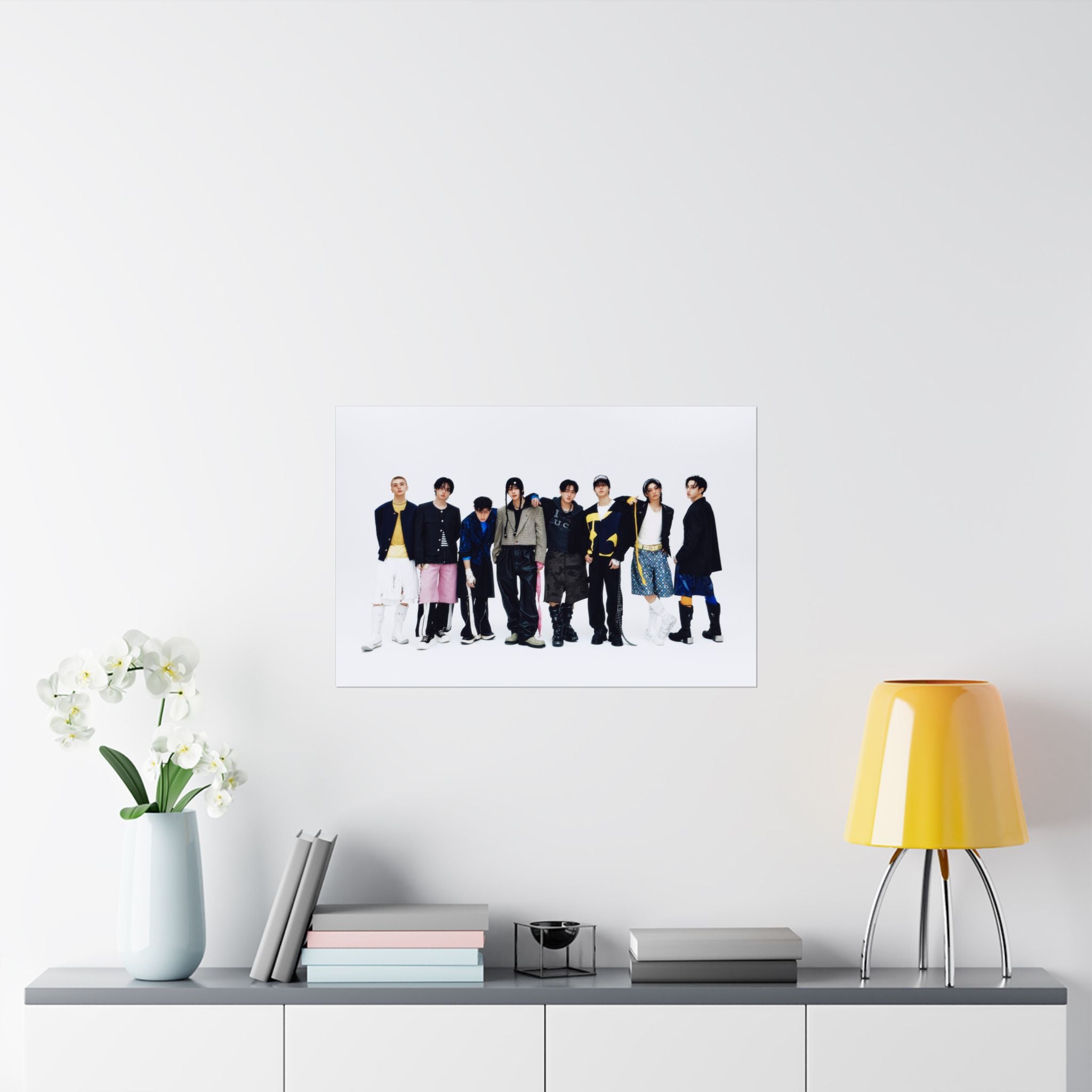STRAY KIDS Matte Horizontal Poster – Trendy Idol Poster