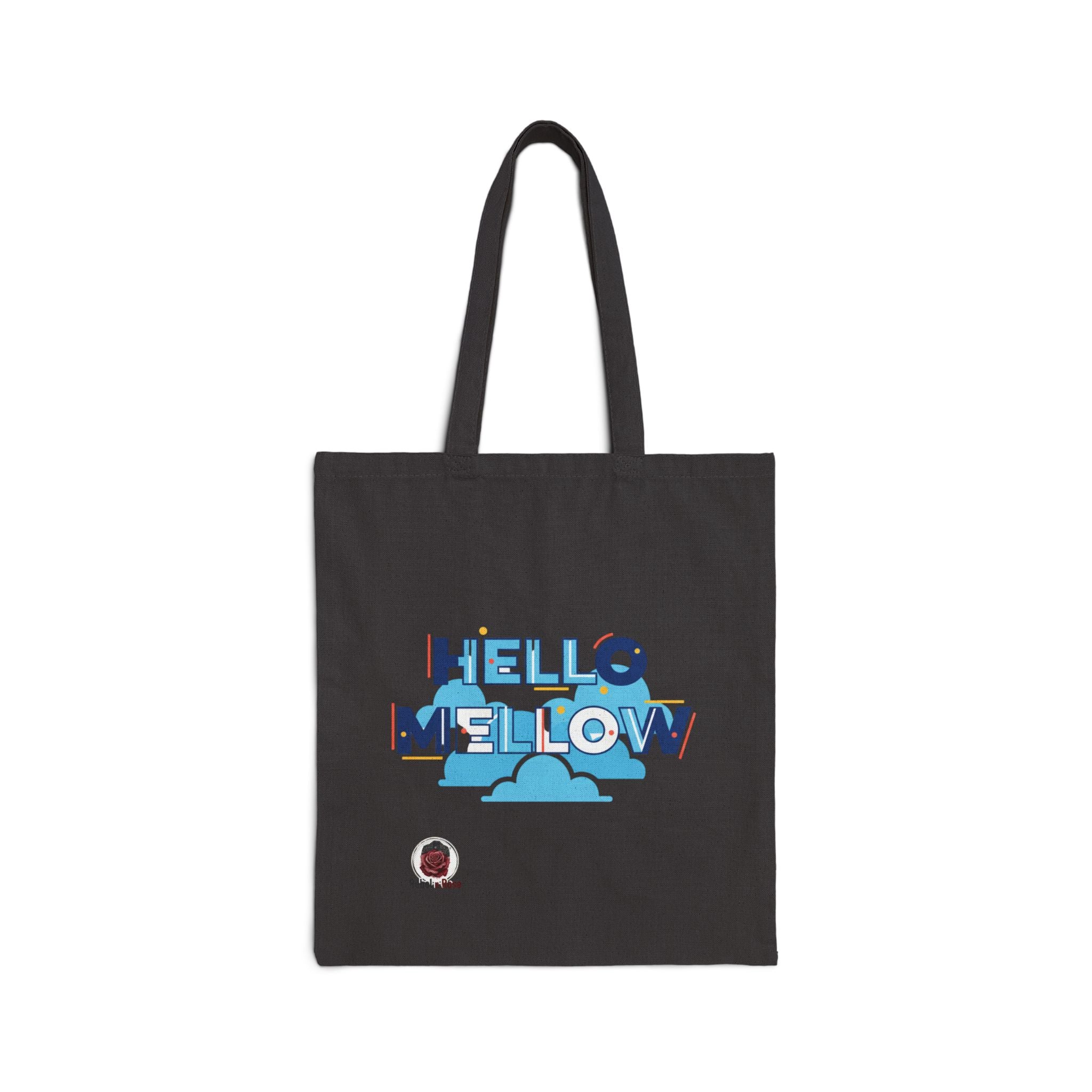 NCT WISH Hello Mellow Cotton Tote Bag | Retro Cloud Graphic Eco Market Tote