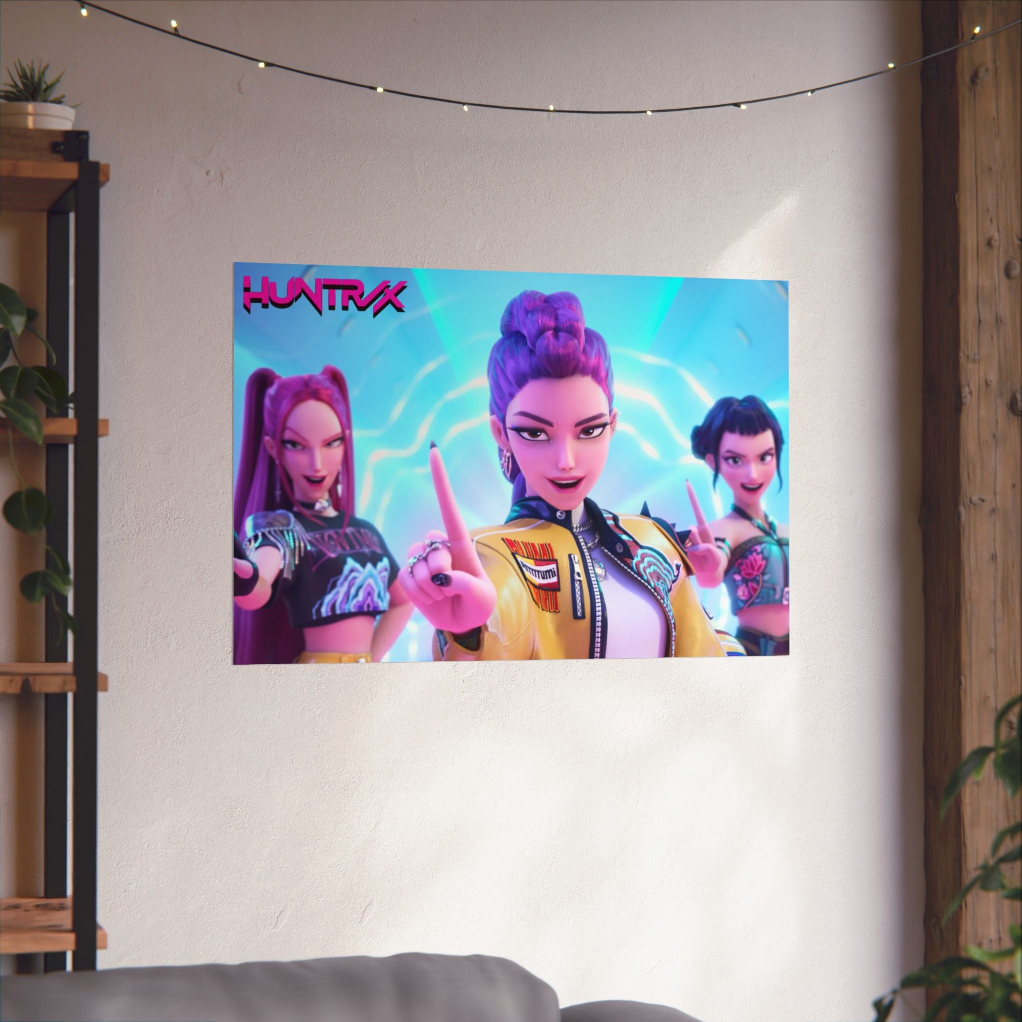 HUNTRX Matte Poster - KPOP DEMON HUNTERS Wall Art