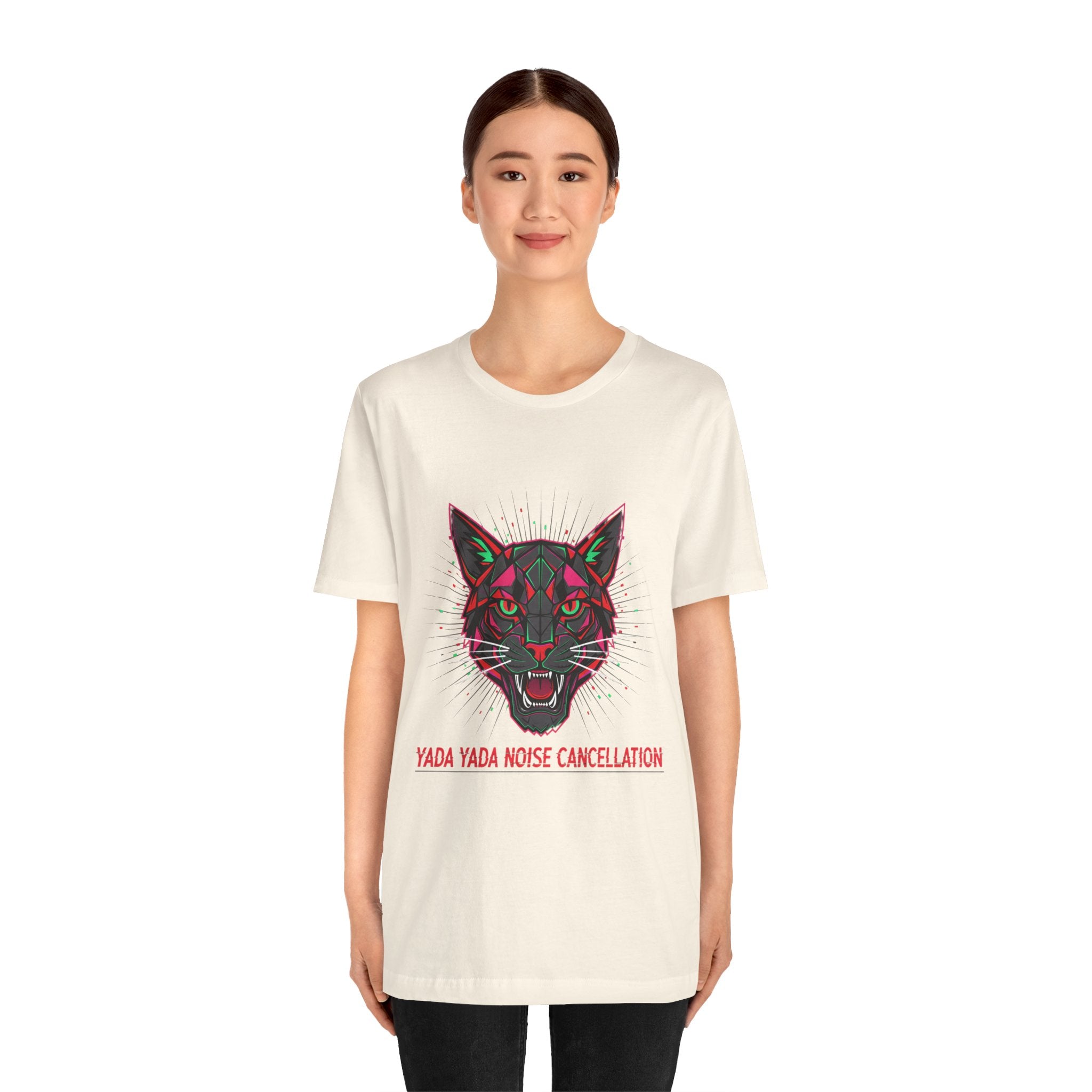 STRAY KIDS Yada Yada noise cancellation Tee | chromatic aberration psychedelic print