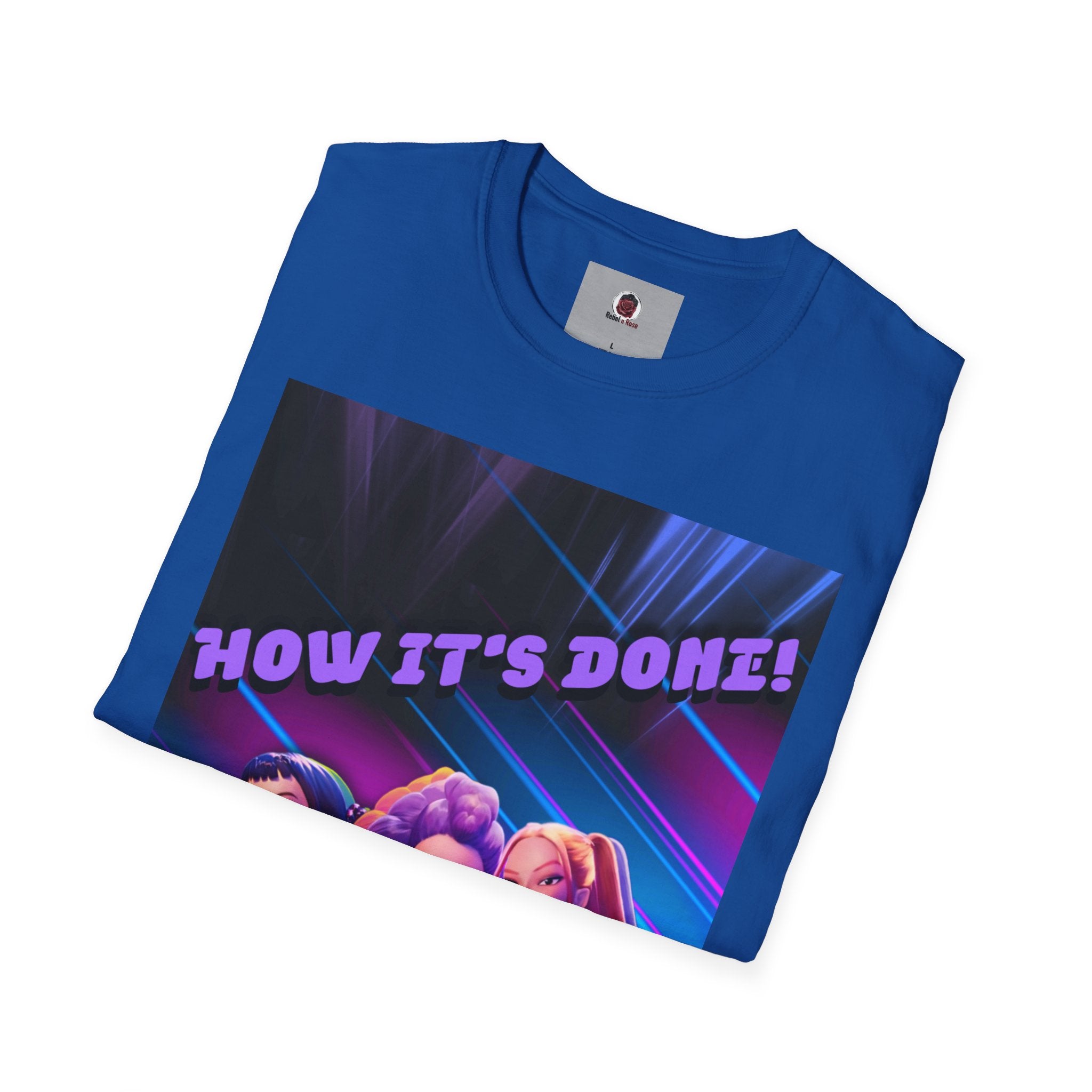 HUNTRIX 'HOW IT'S DONE' Graphic T-Shirt - KPOP DEMON HUNTERS T-SHIRT