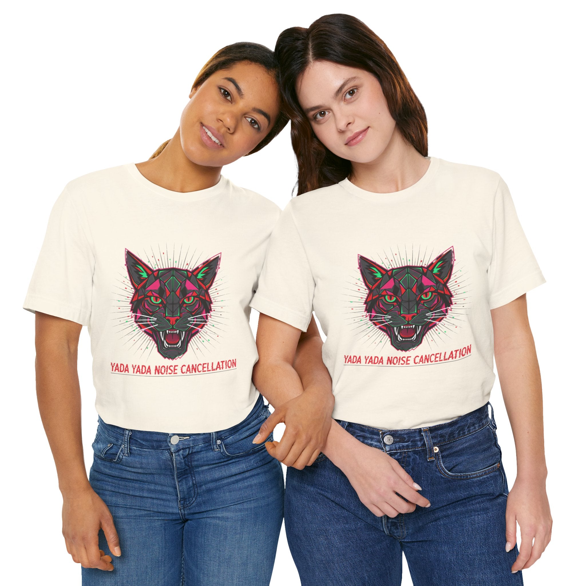 STRAY KIDS Yada Yada noise cancellation Tee | chromatic aberration psychedelic print