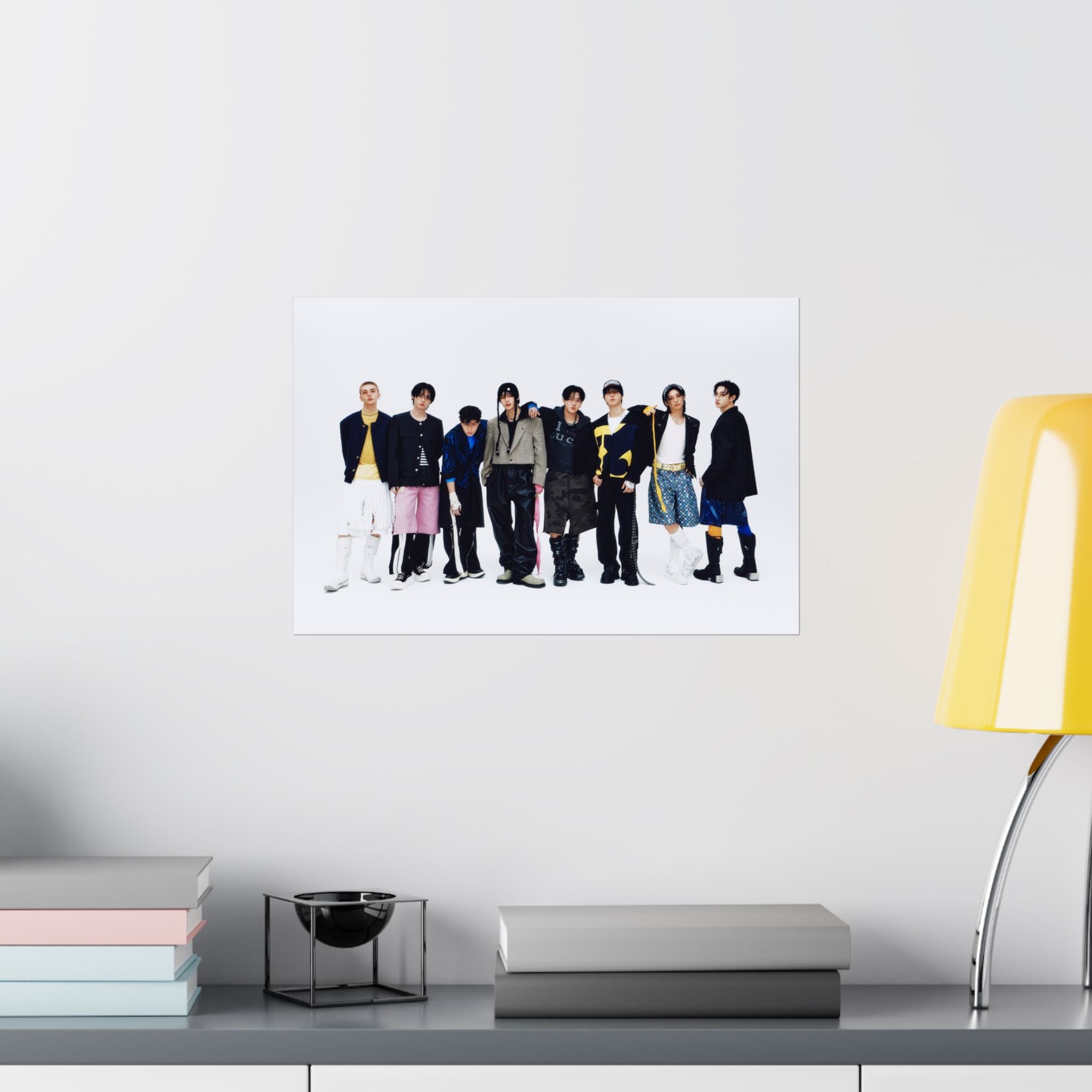 STRAY KIDS Matte Horizontal Poster – Trendy Idol Poster