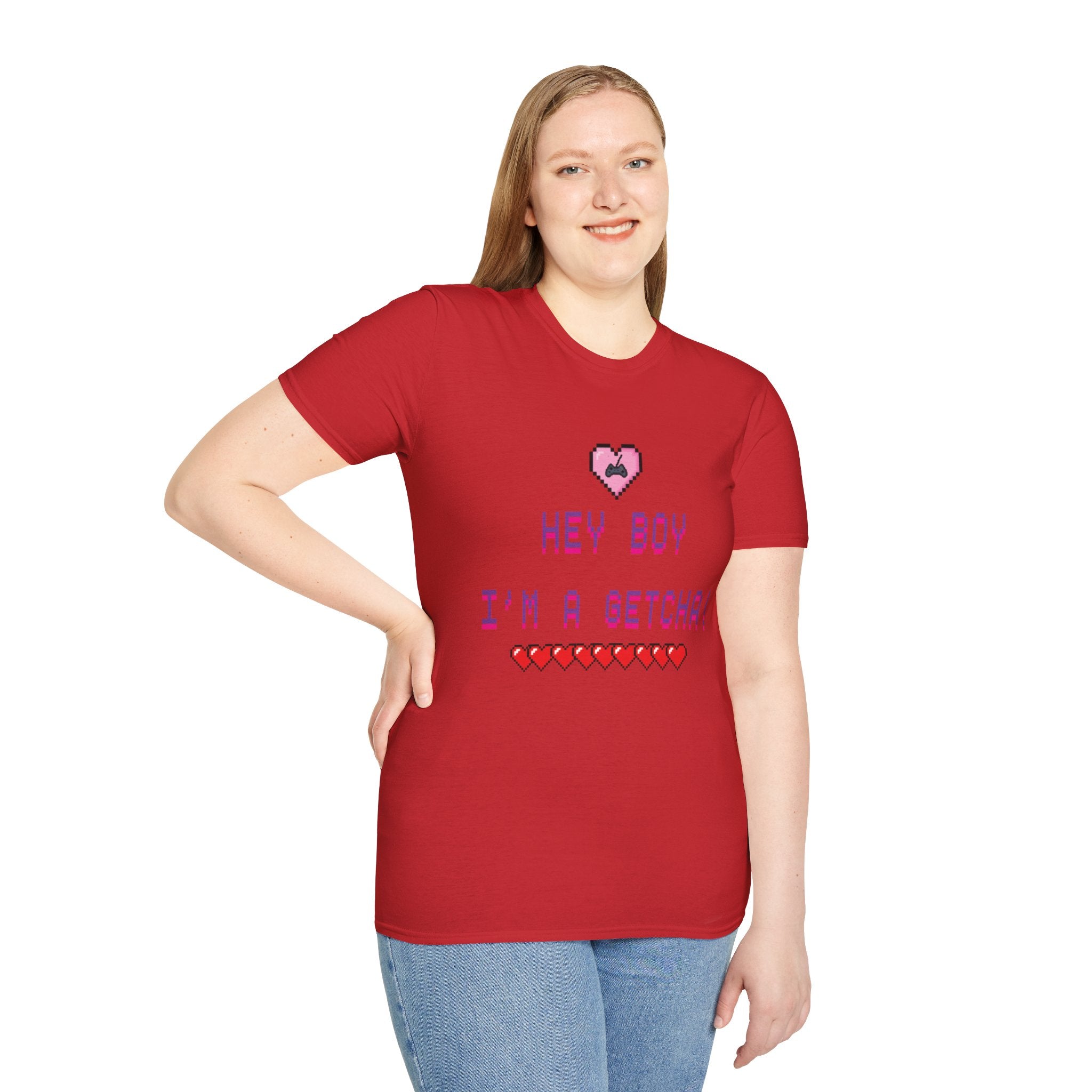 TWICE “Hey Boy I’m A Getcha!" Retro Gaming Pixel T-Shirt