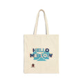 NCT WISH Hello Mellow Cotton Tote Bag | Retro Cloud Graphic Eco Market Tote