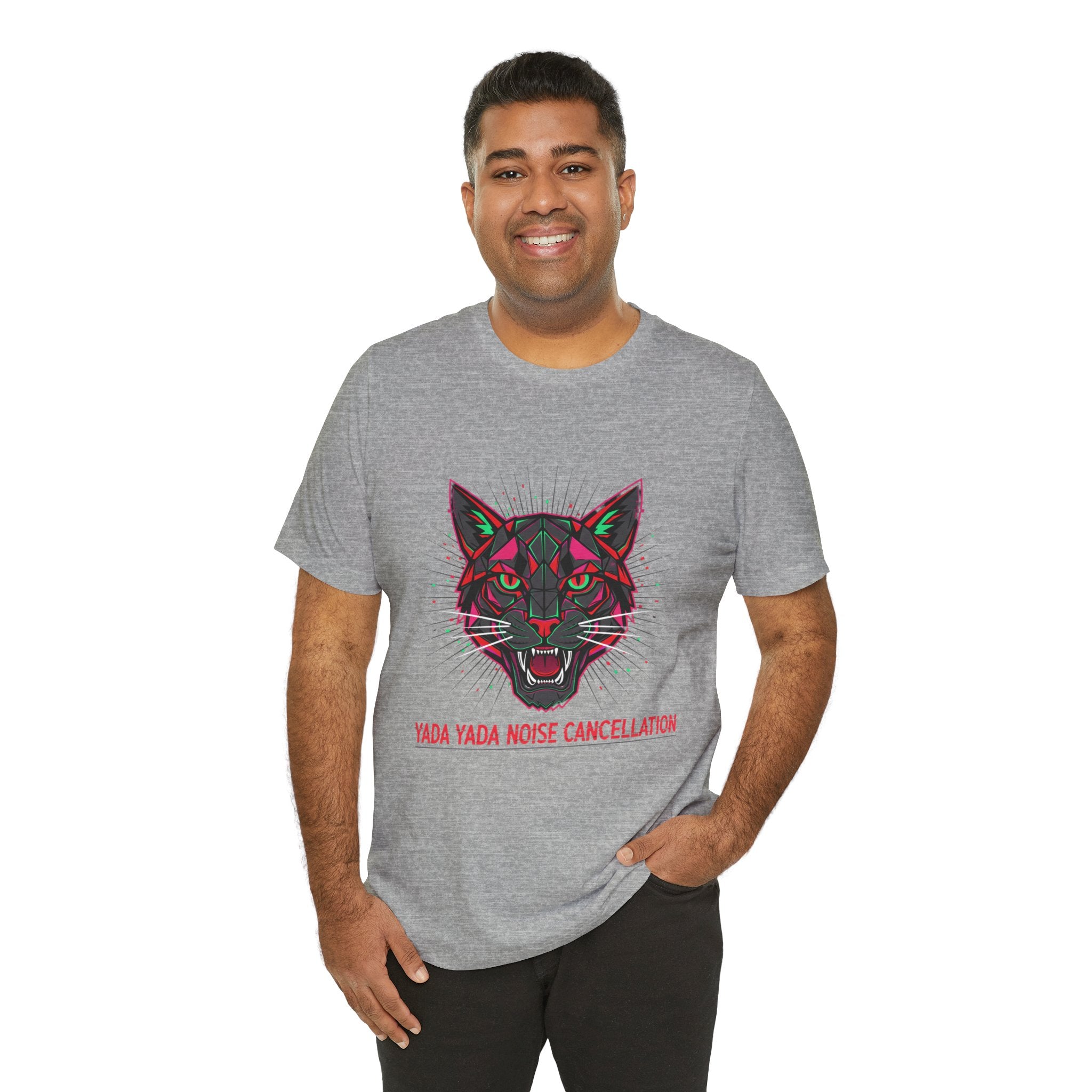 STRAY KIDS Yada Yada noise cancellation Tee | chromatic aberration psychedelic print