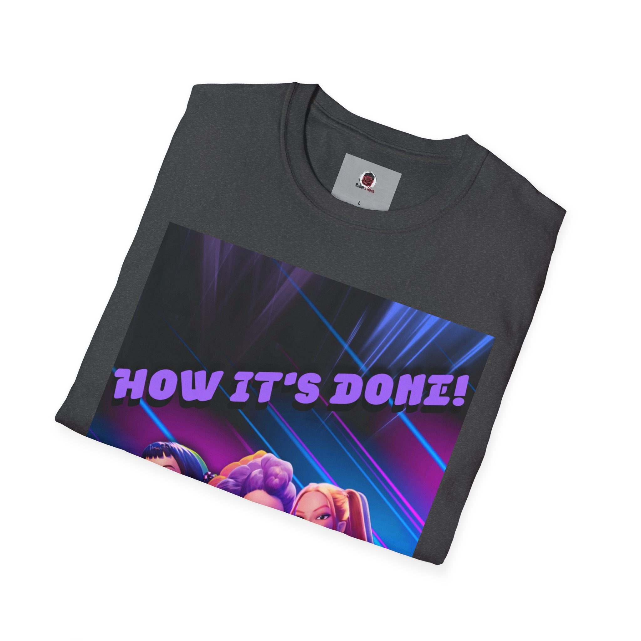 HUNTRIX 'HOW IT'S DONE' Graphic T-Shirt - KPOP DEMON HUNTERS T-SHIRT