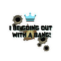 IVE "I Be Going Out With A Bang" Bullet Hole Decal