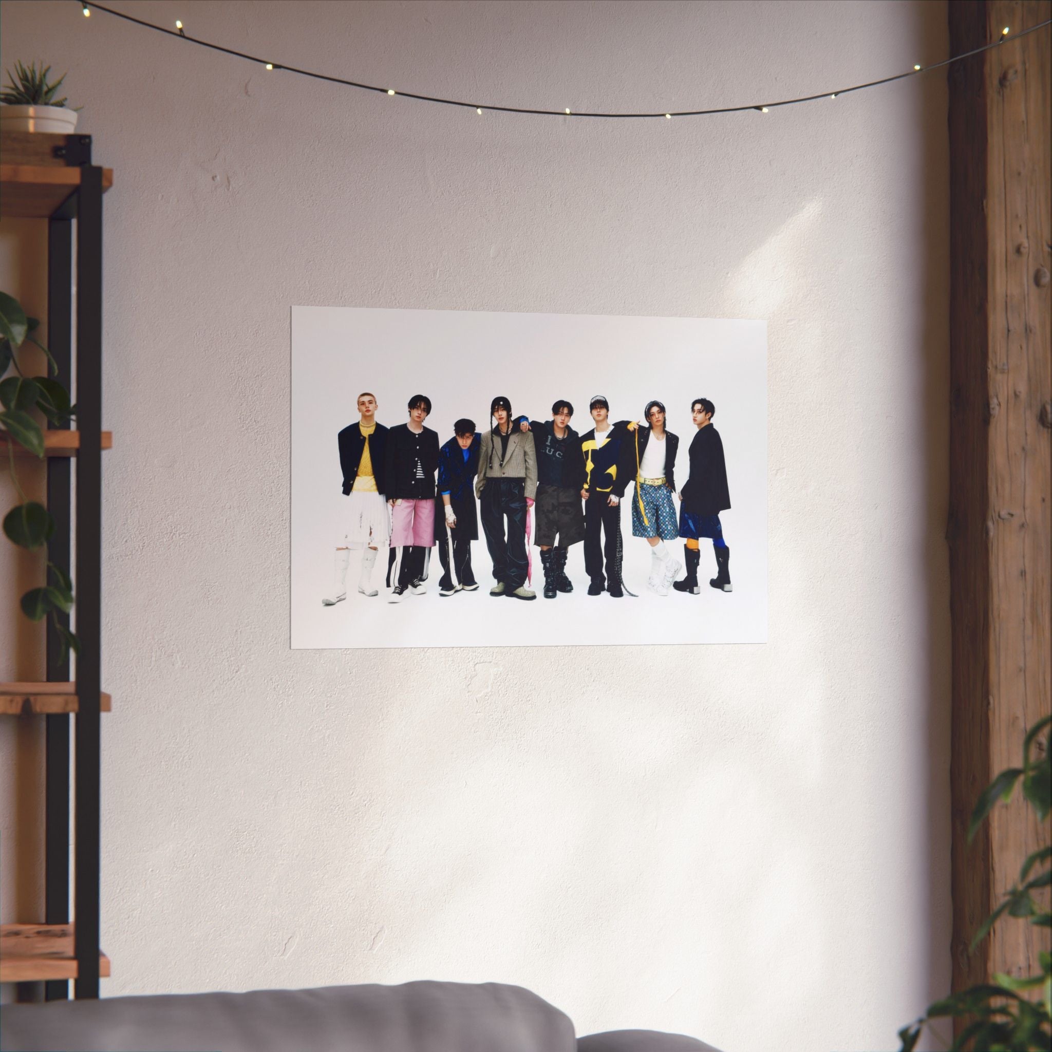 STRAY KIDS Matte Horizontal Poster – Trendy Idol Poster