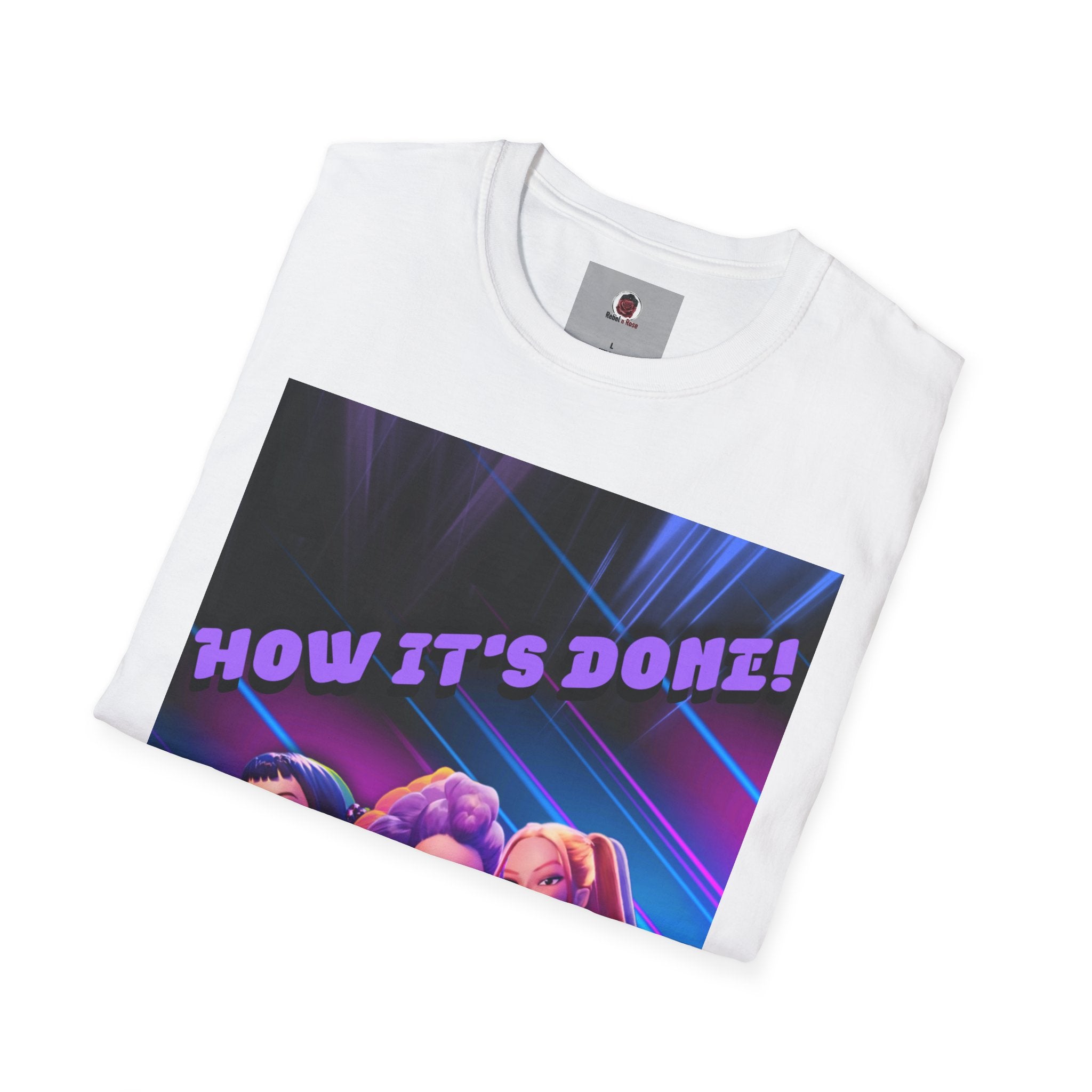 HUNTRIX 'HOW IT'S DONE' Graphic T-Shirt - KPOP DEMON HUNTERS T-SHIRT
