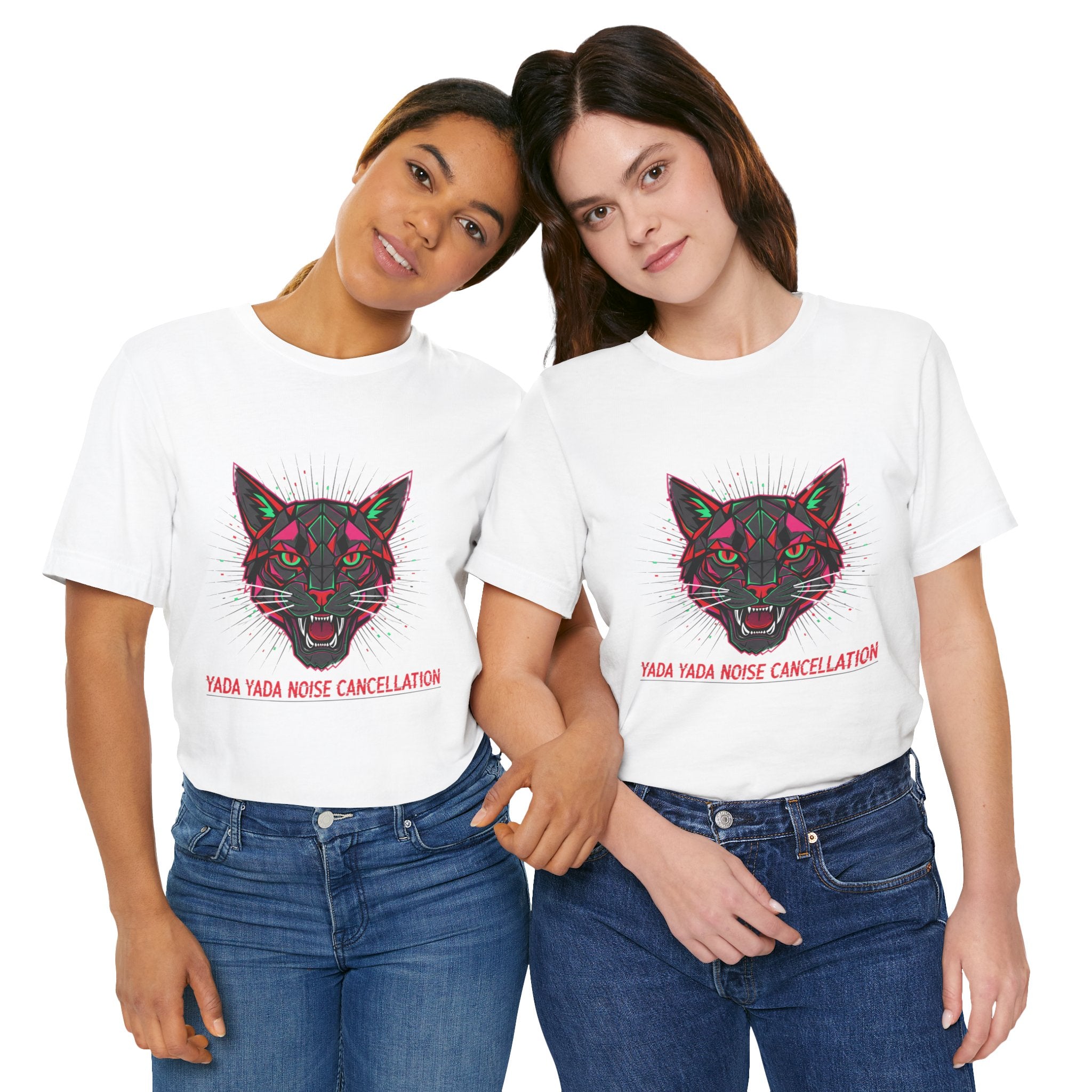STRAY KIDS Yada Yada noise cancellation Tee | chromatic aberration psychedelic print