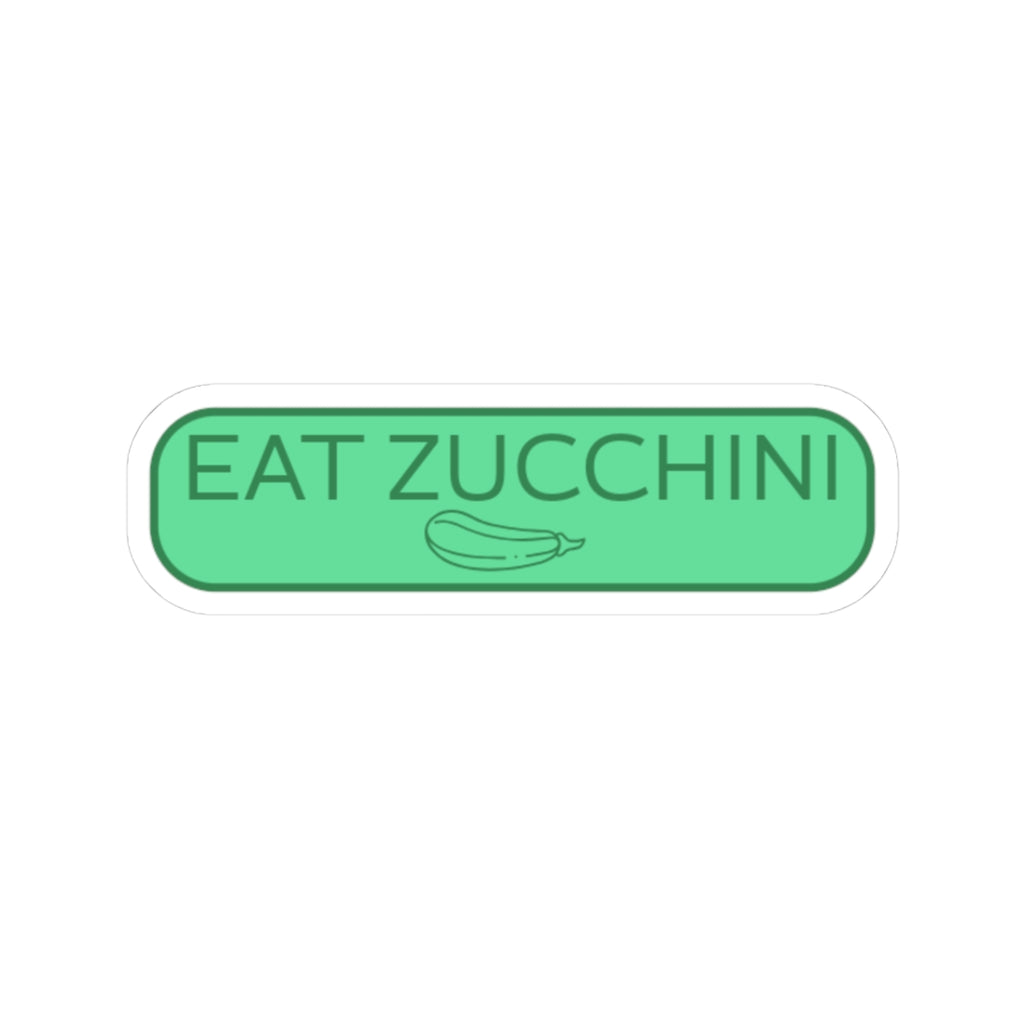 KATSEYE 'Eat Zucchini' Sticker -  KATSEYE Internet Girl Laptop Decal