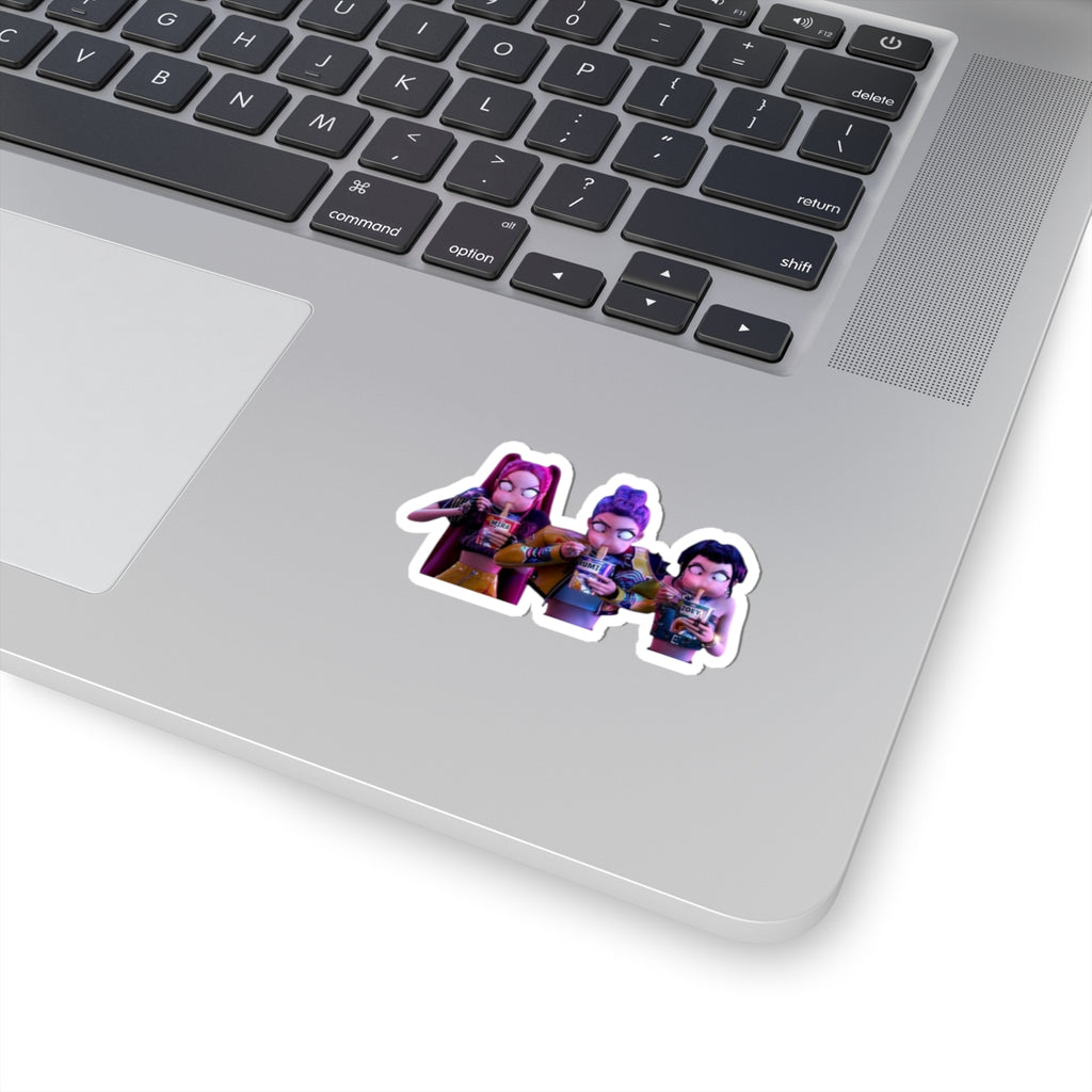 HUNTRIX KISS CUT STICKER - KPOP DEMON HUNTERS STICKER