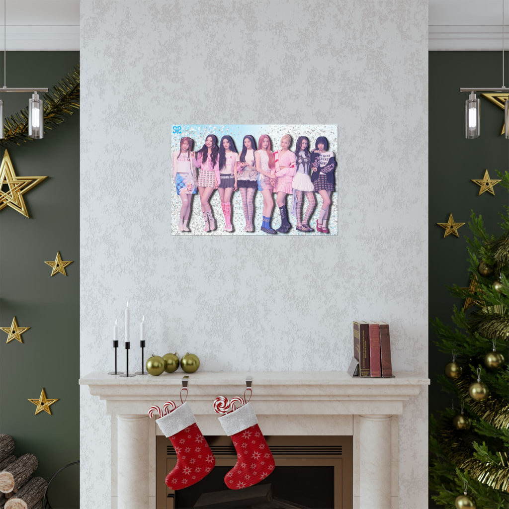 HEARTS2HEARTS "STYLE" Matte Horizontal Poster - Trendy Idol Poster