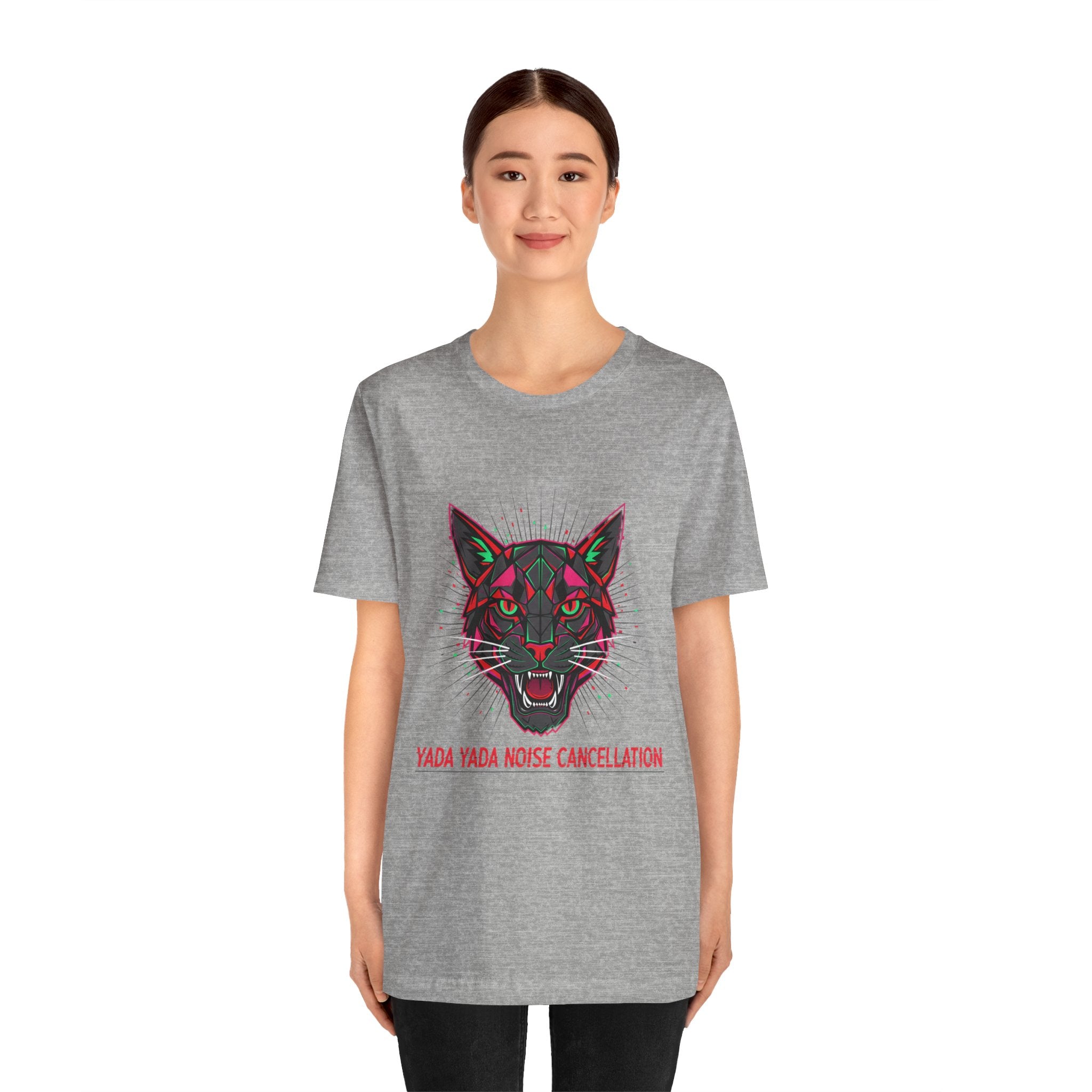 STRAY KIDS Yada Yada noise cancellation Tee | chromatic aberration psychedelic print