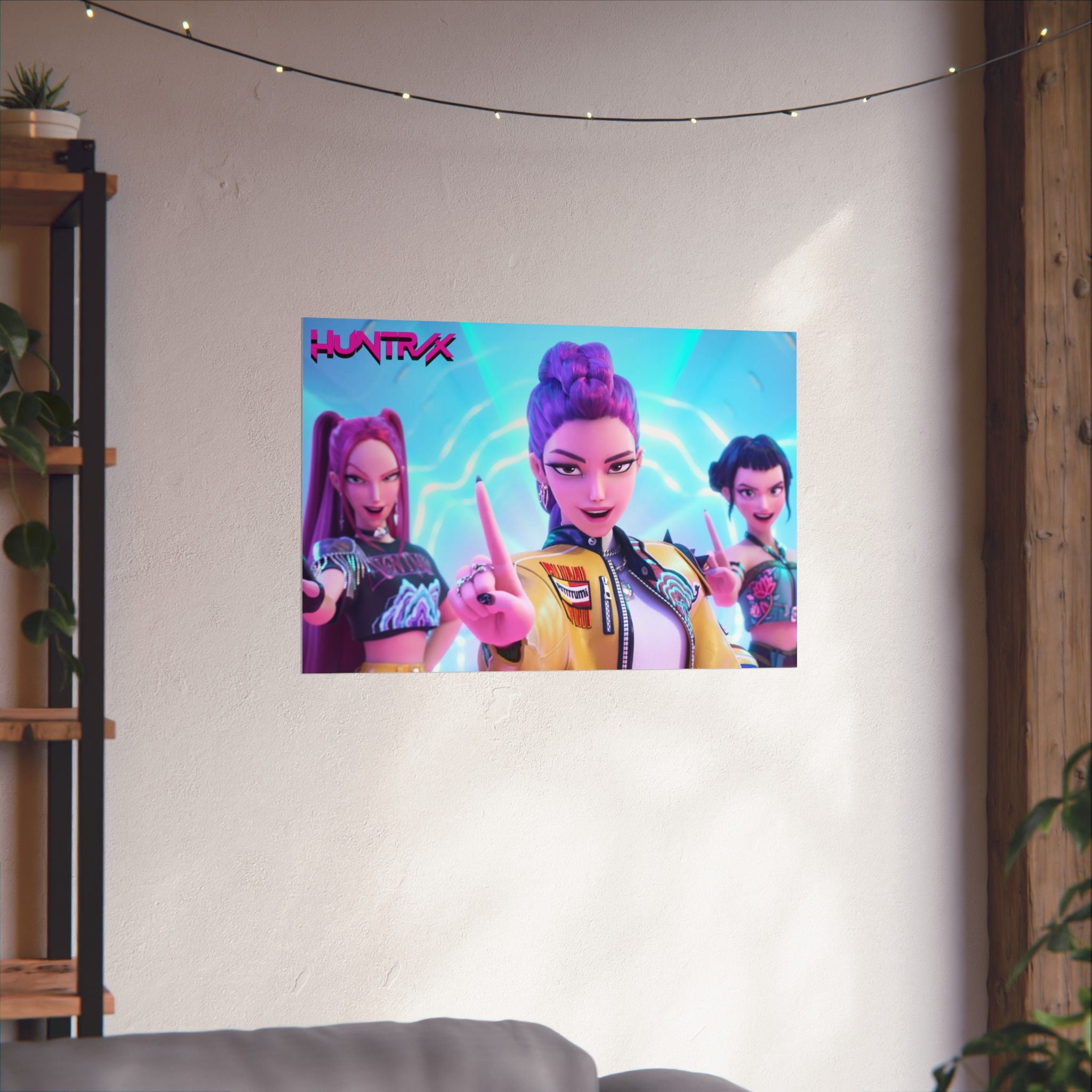 HUNTRX Matte Poster - KPOP DEMON HUNTERS Wall Art