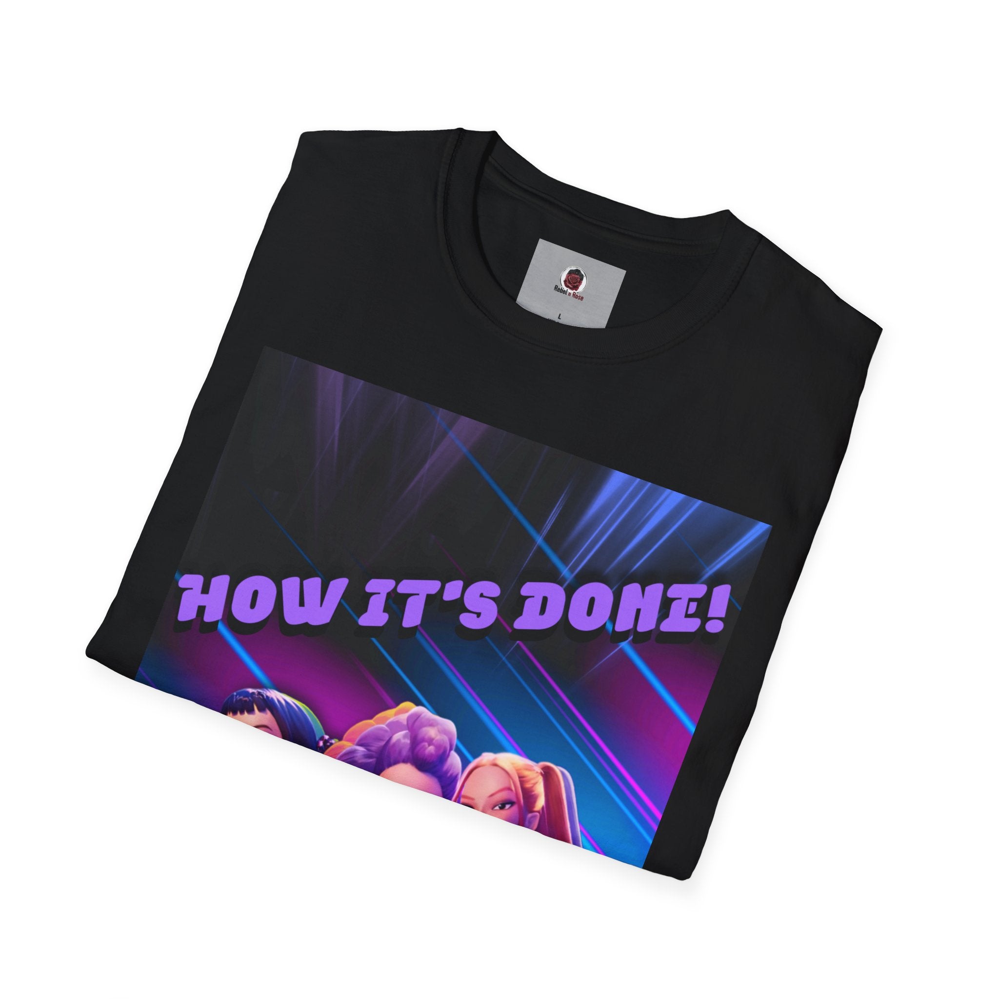 HUNTRIX 'HOW IT'S DONE' Graphic T-Shirt - KPOP DEMON HUNTERS T-SHIRT