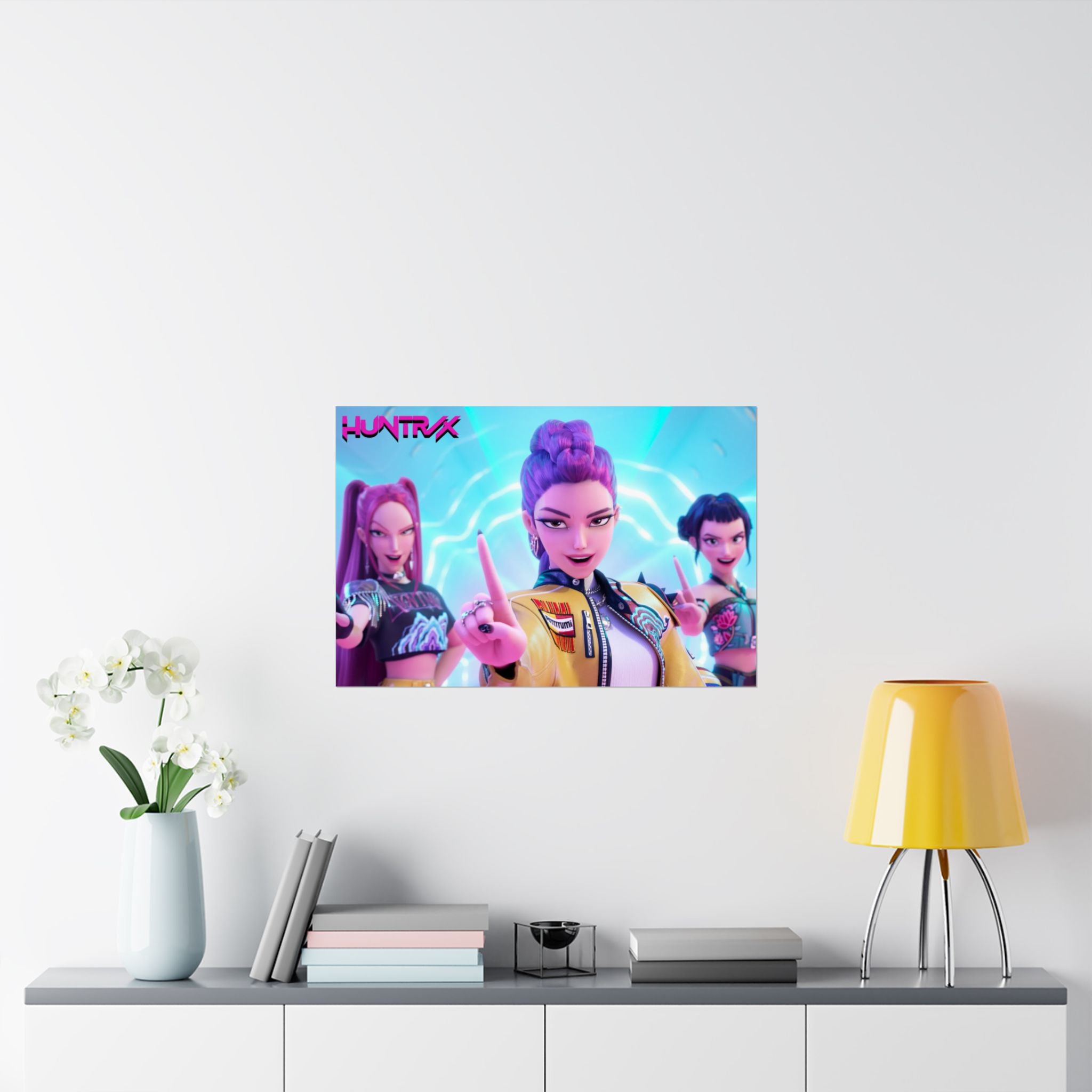 HUNTRX Matte Poster - KPOP DEMON HUNTERS Wall Art