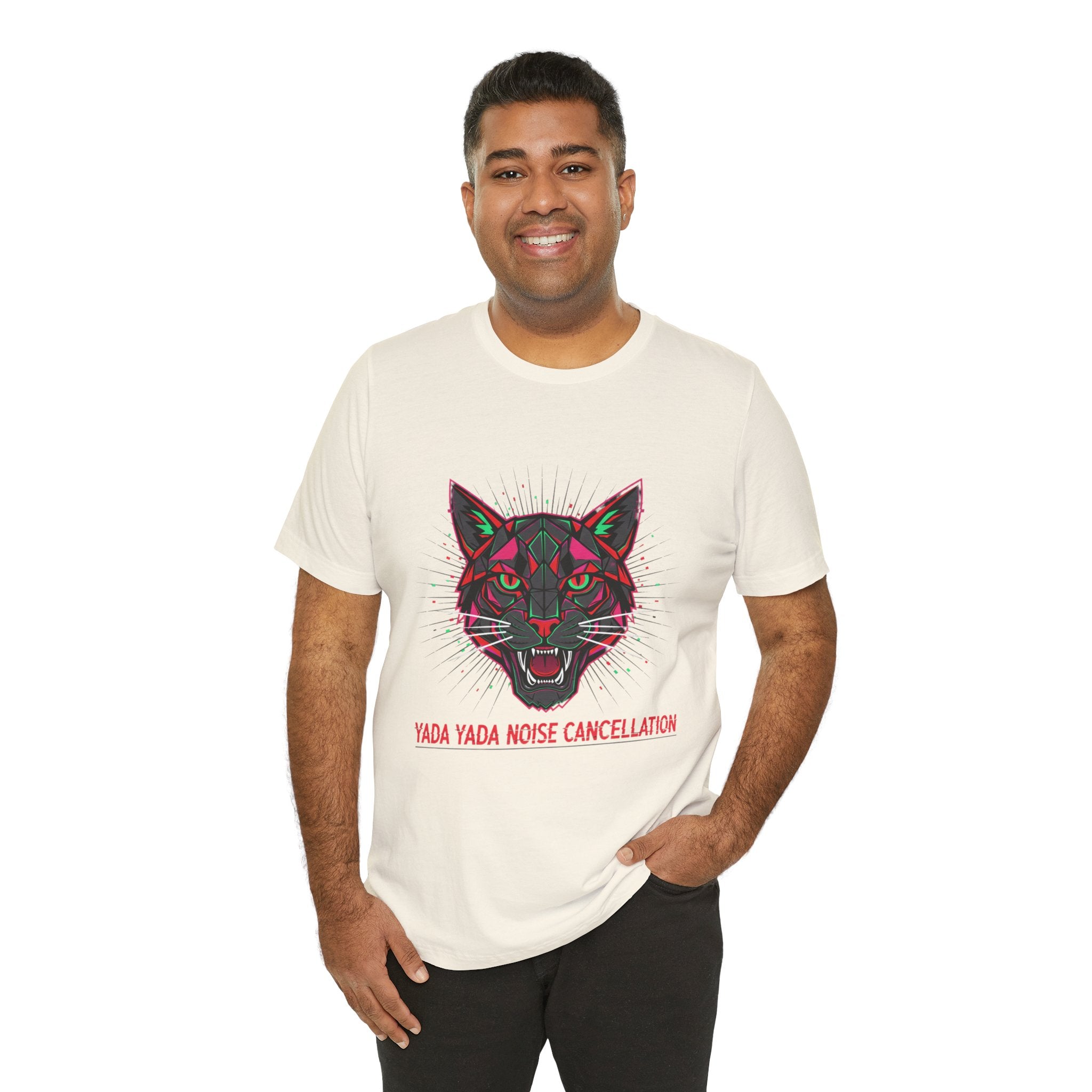 STRAY KIDS Yada Yada noise cancellation Tee | chromatic aberration psychedelic print