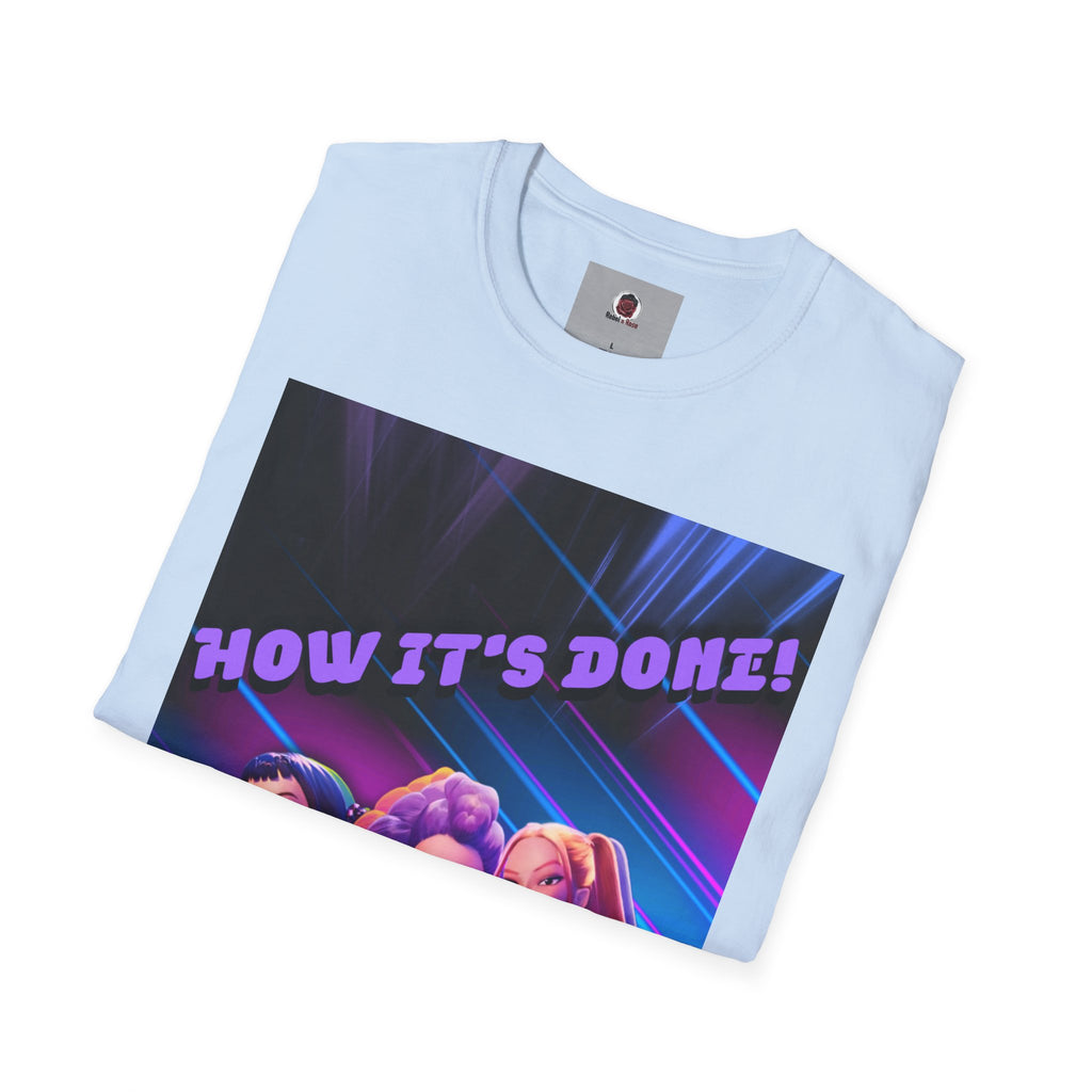 HUNTRIX 'HOW IT'S DONE' Graphic T-Shirt - KPOP DEMON HUNTERS T-SHIRT