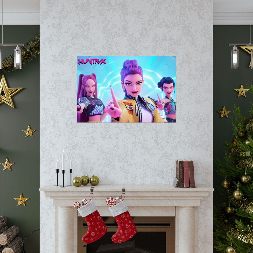 HUNTRX Matte Poster - KPOP DEMON HUNTERS Wall Art