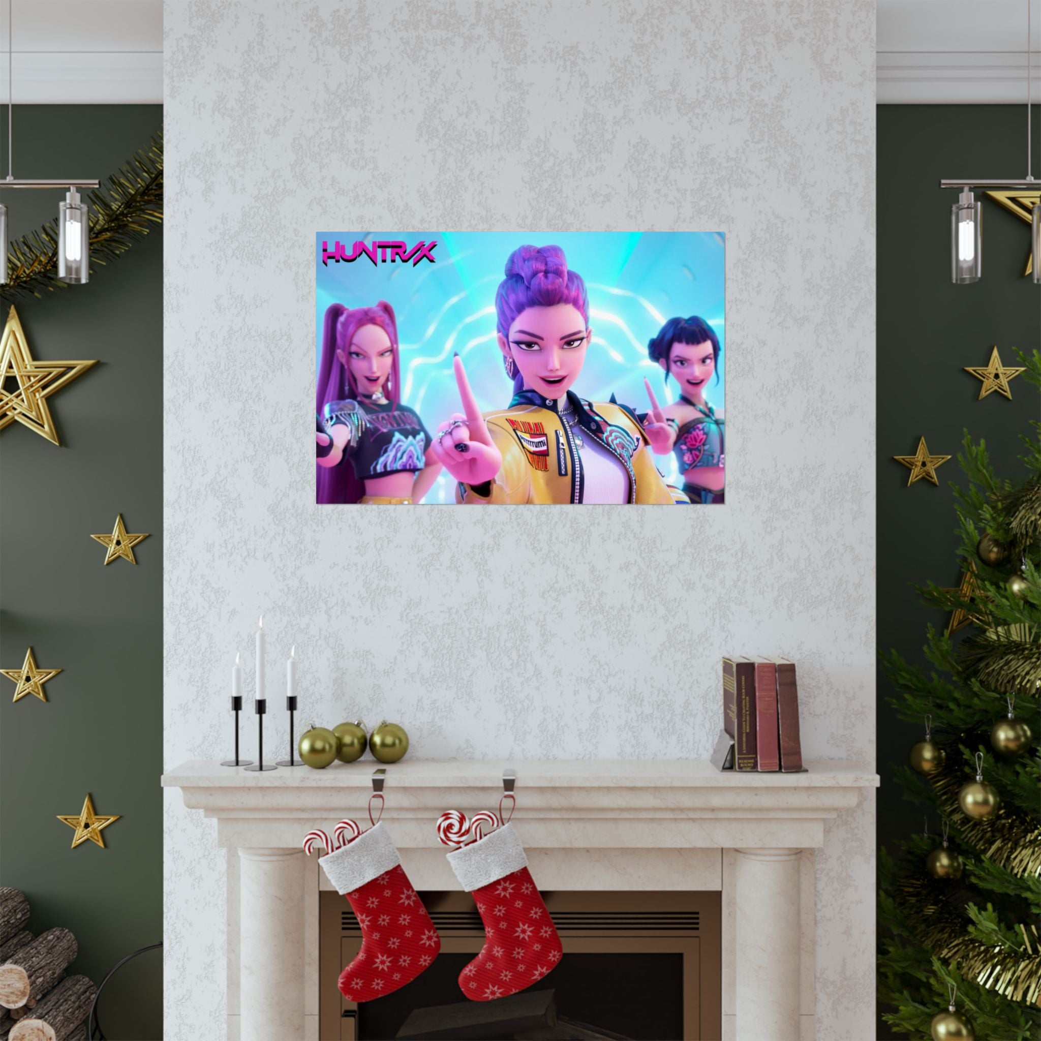 HUNTRX Matte Poster - KPOP DEMON HUNTERS Wall Art