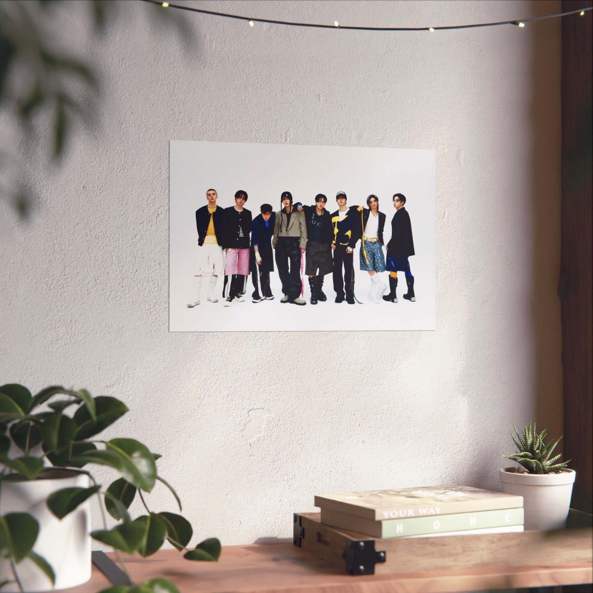 STRAY KIDS Matte Horizontal Poster – Trendy Idol Poster
