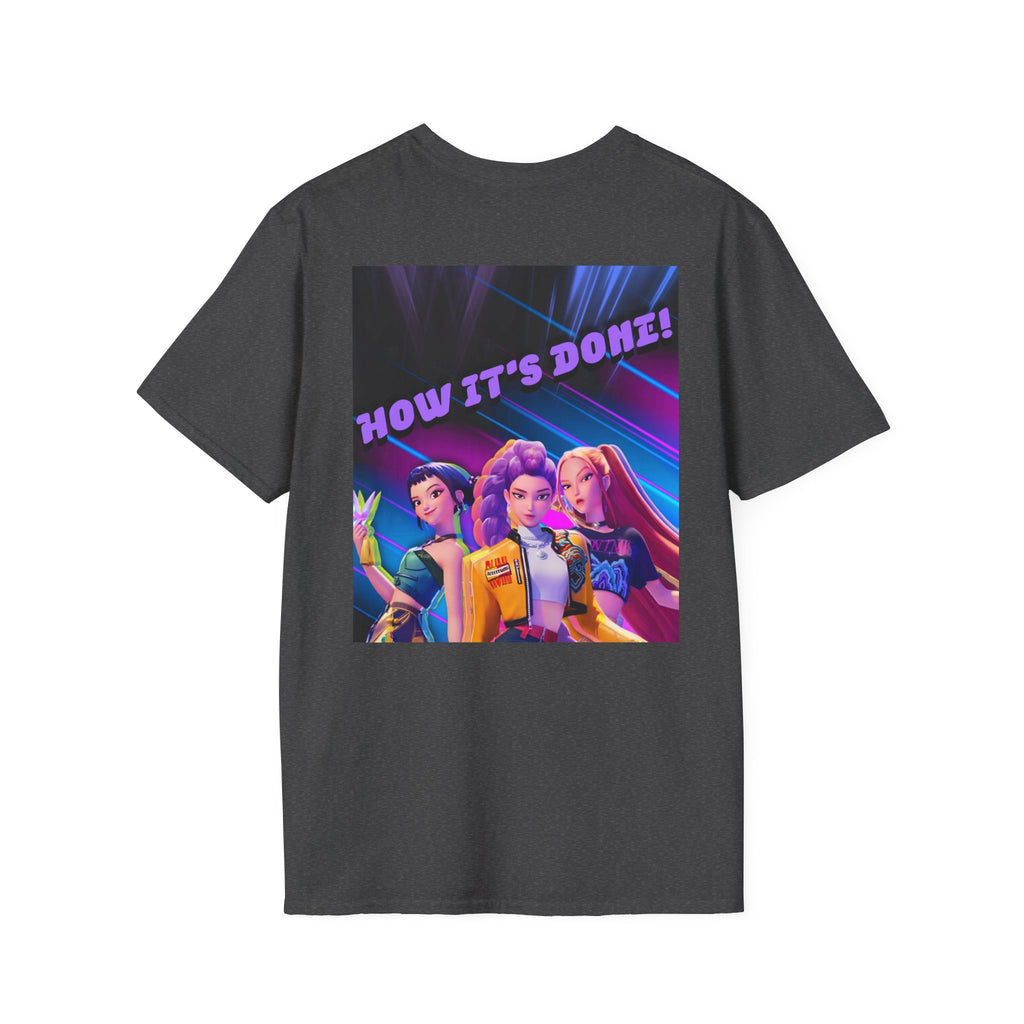 HUNTRIX 'HOW IT'S DONE' Graphic T-Shirt - KPOP DEMON HUNTERS T-SHIRT