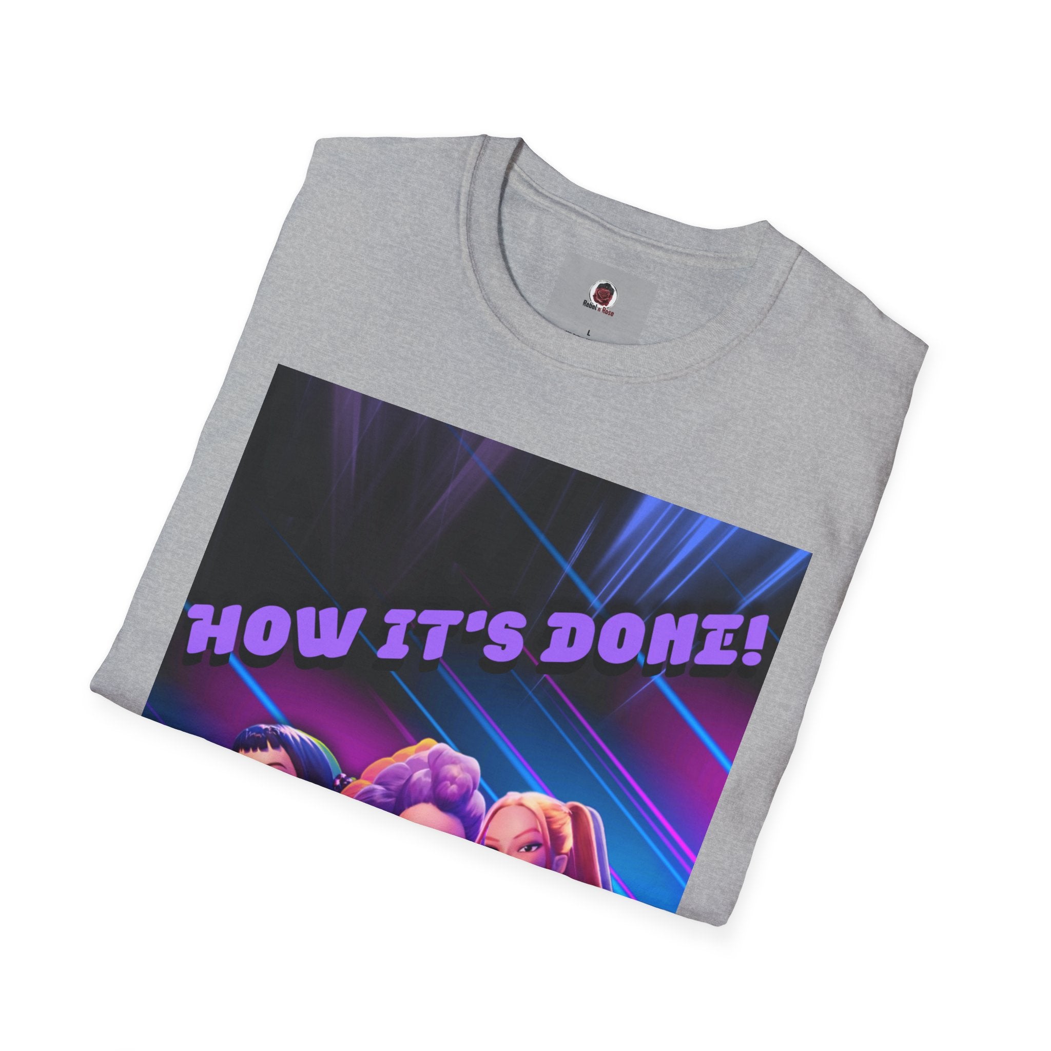 HUNTRIX 'HOW IT'S DONE' Graphic T-Shirt - KPOP DEMON HUNTERS T-SHIRT
