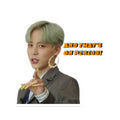 ATEEZ 'YUNHO' Reaction Sticker - "And That's On Period!" Kiss-Cut Laptop Decal