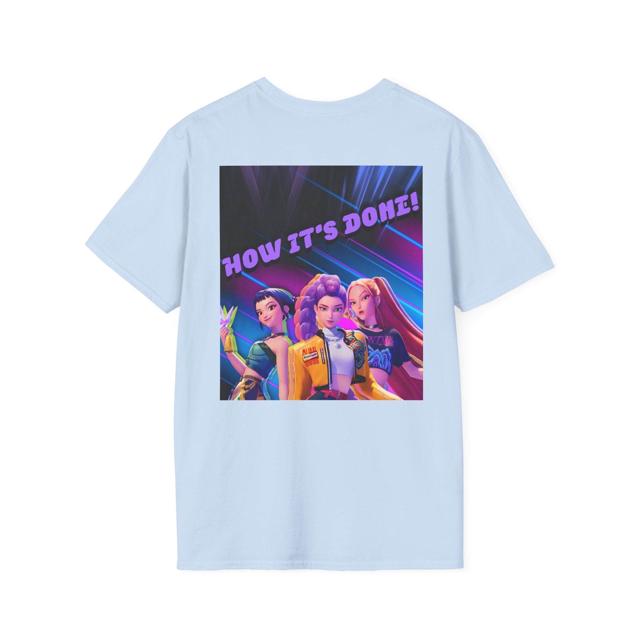 HUNTRIX 'HOW IT'S DONE' Graphic T-Shirt - KPOP DEMON HUNTERS T-SHIRT