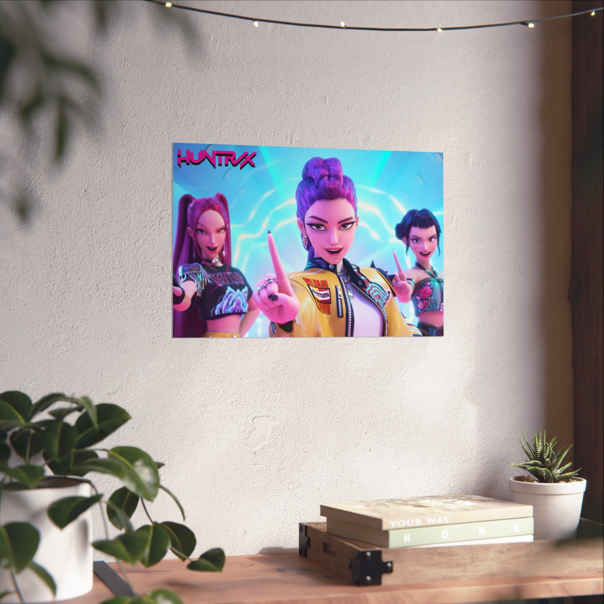 HUNTRX Matte Poster - KPOP DEMON HUNTERS Wall Art