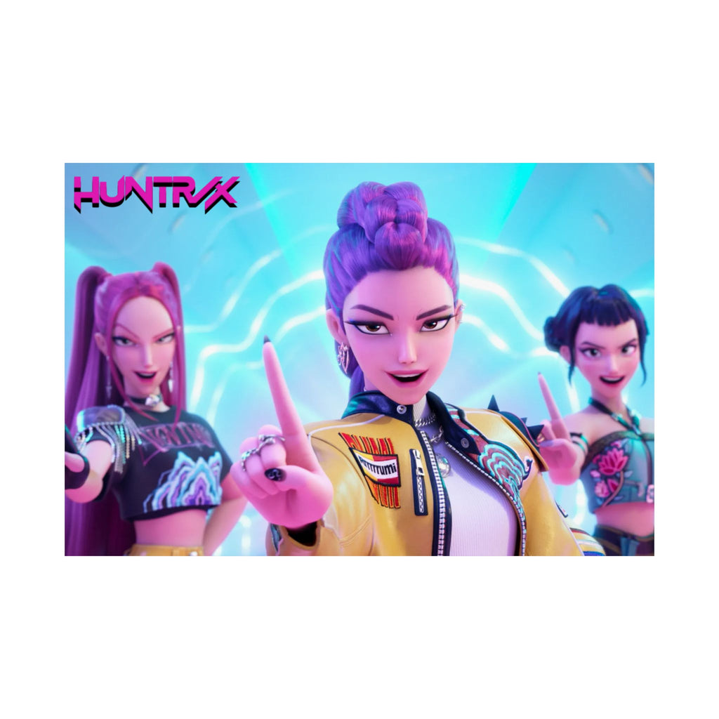 HUNTRX Matte Poster - KPOP DEMON HUNTERS Wall Art
