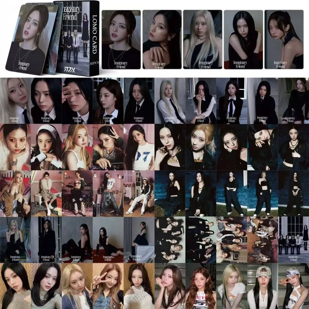 55Pcs ITZY New Album Girls Will Be Girls Lomo Cards