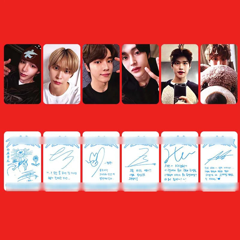 KPOP 6pcs/set RIIZE Mini Album RIIZING Group LOMO CARDS