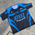 ATEEZ Sports Jersey Korean Kpop Combination Round Neck Fashionable Street Wear Short Sleeved Summer Women'S T-Shirt Y2K Top