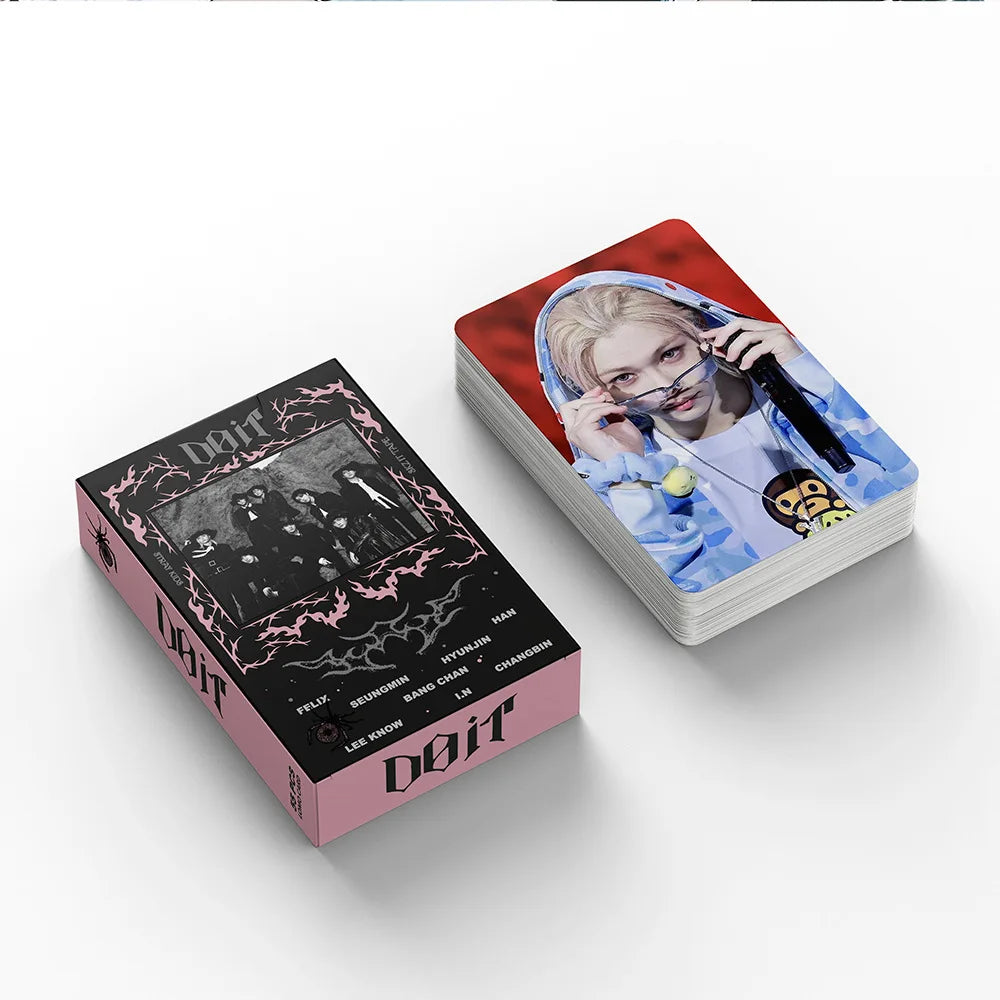 55PCS KPOP STRAY KIDS ‘DO IT’ SKZOO photo card LOMO card gift