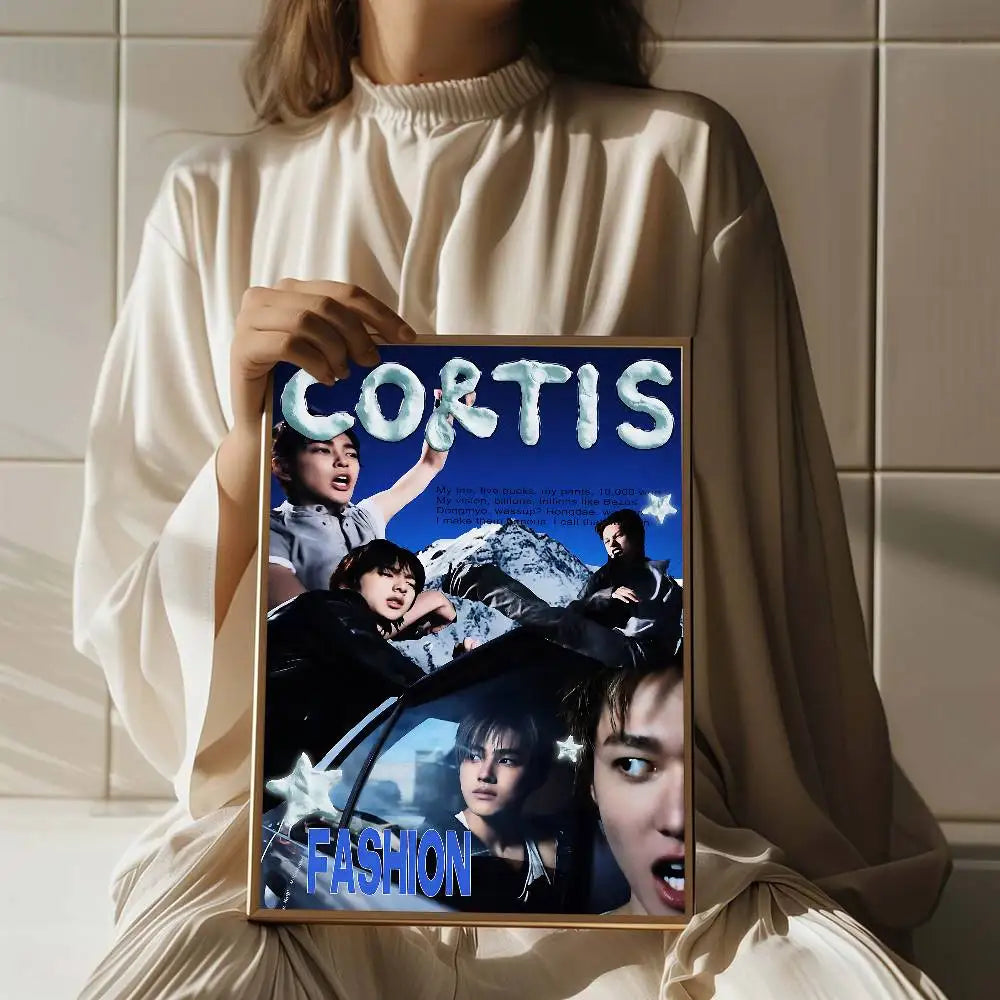 CORTIS Vintage Posters Sticky Vintage Room