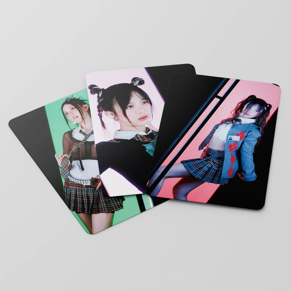55Pcs/Set Idol Girl Group New Album Bunnies Club HD Photocards Lomo Cards Fans Gifts