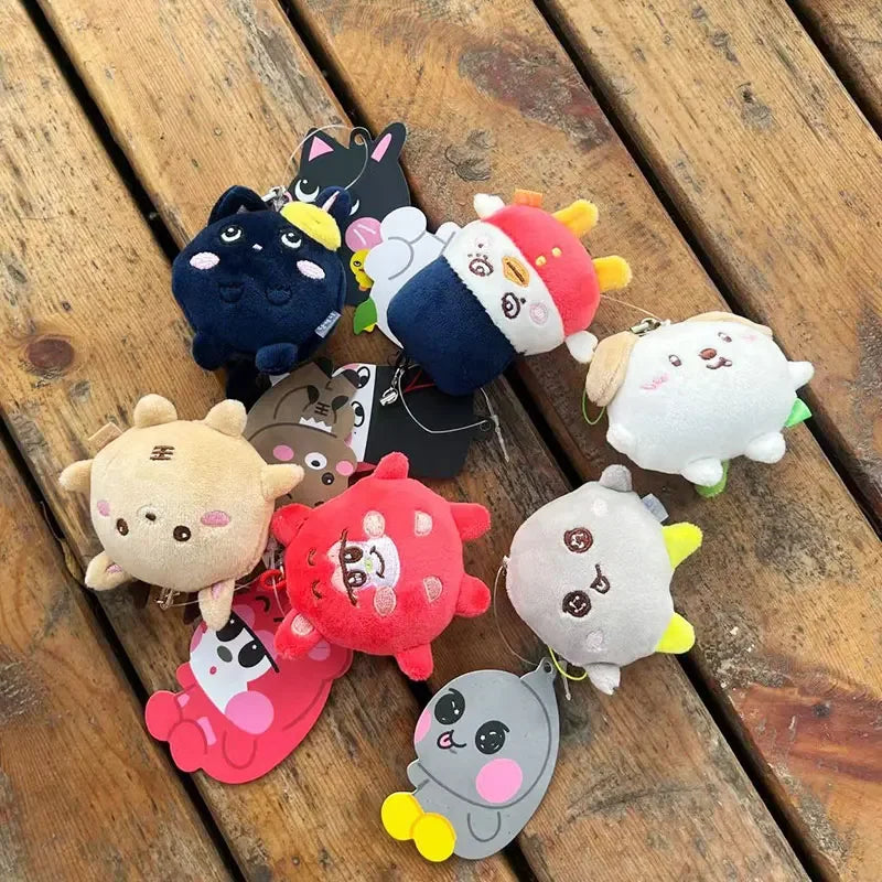 KPOP RIIZE MINI PLUSH KEYCHAINS Fans Gifts Bag Accessories